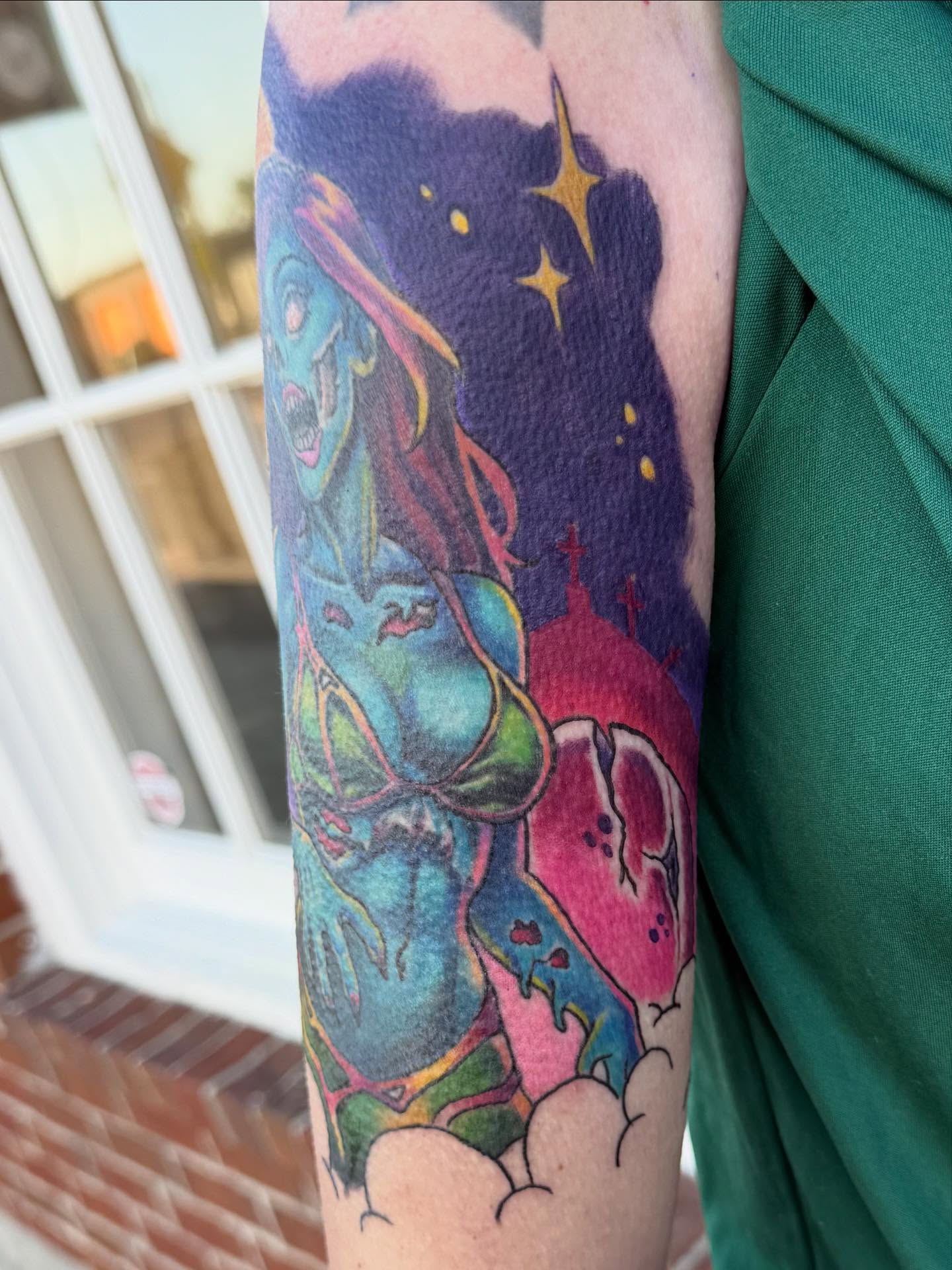 Tattoo by @tattman9000 — surrealism