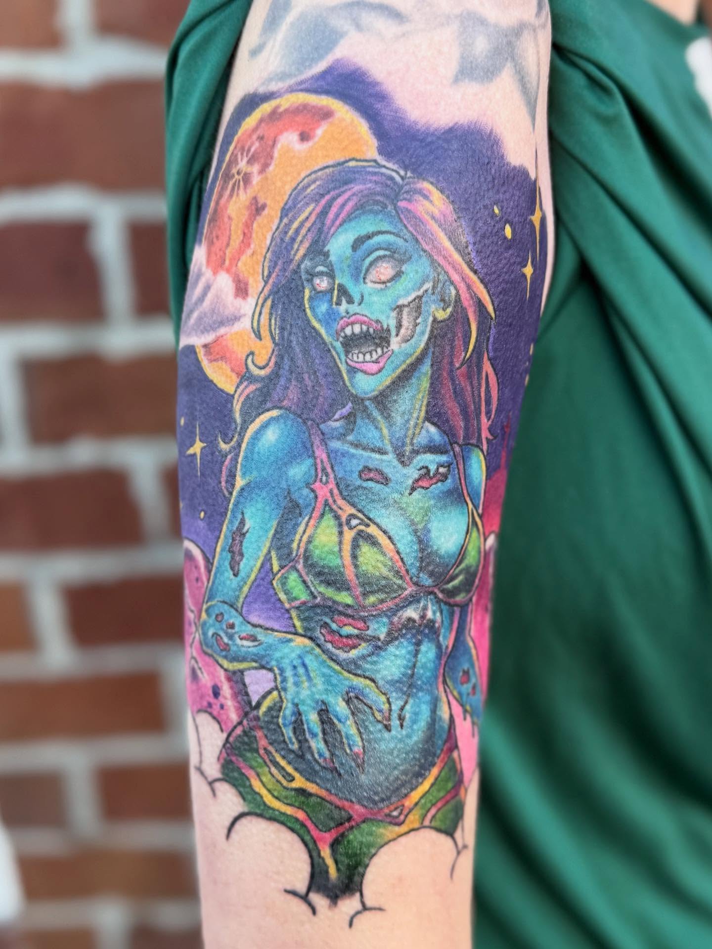 Tattoo by @tattman9000 — new_school, illustrative