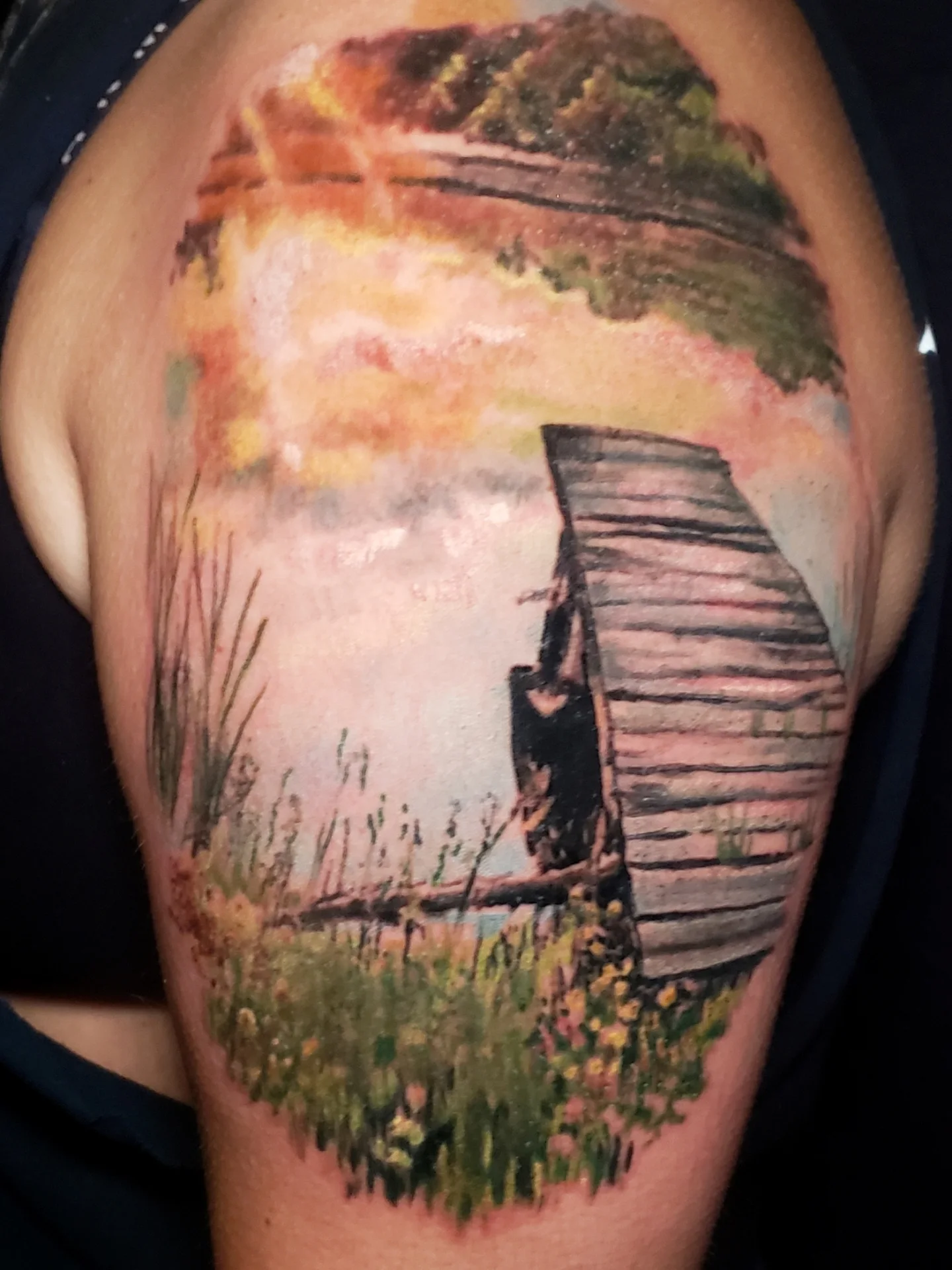 Tattoo by @bruceriehlart — realism