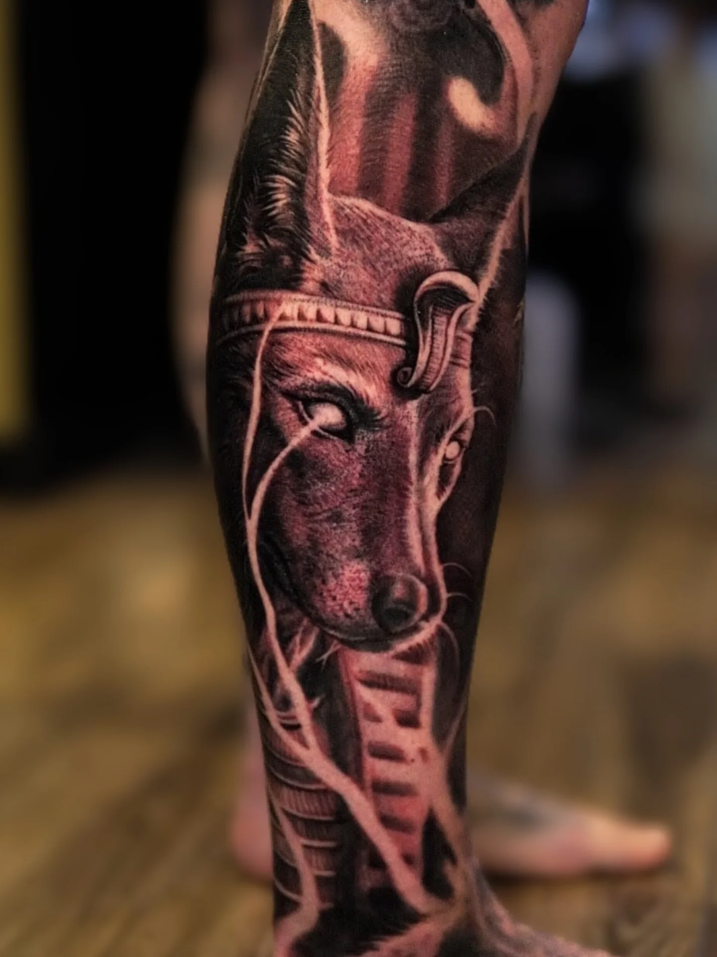 Tattoo by @alexpeatattoos — realism, black_and_grey