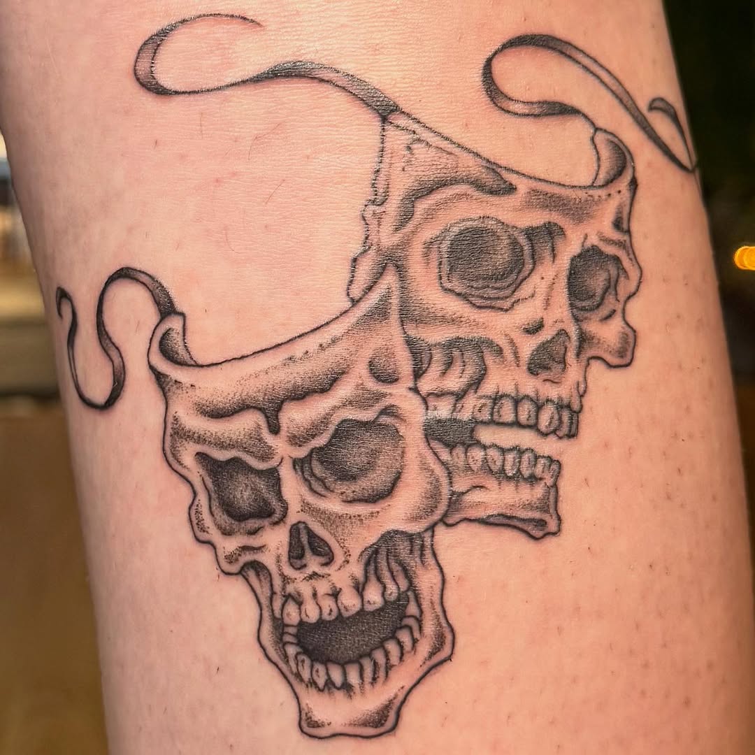 Tattoo by @who_thefuckisdrake — black_and_grey, realism