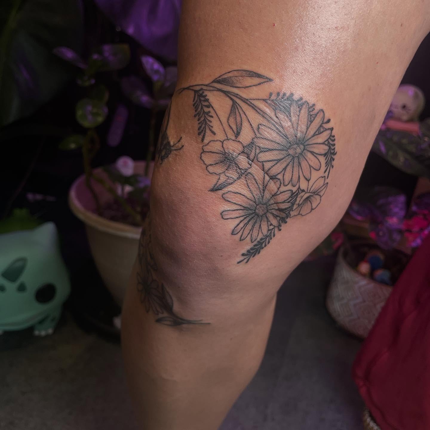 Tattoo by @jennanabread_ink — black_and_grey