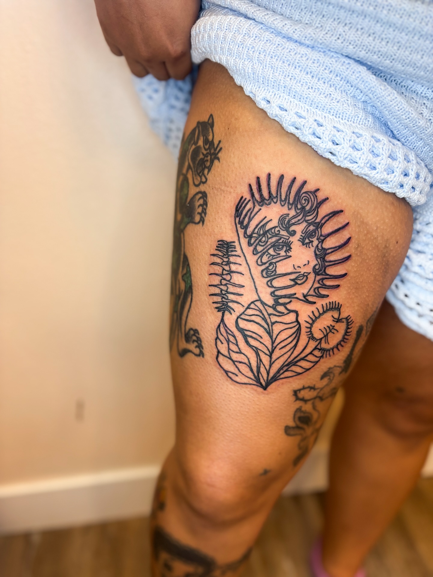 Tattoo by @waywardwildertattoos โ geometric, ornamental