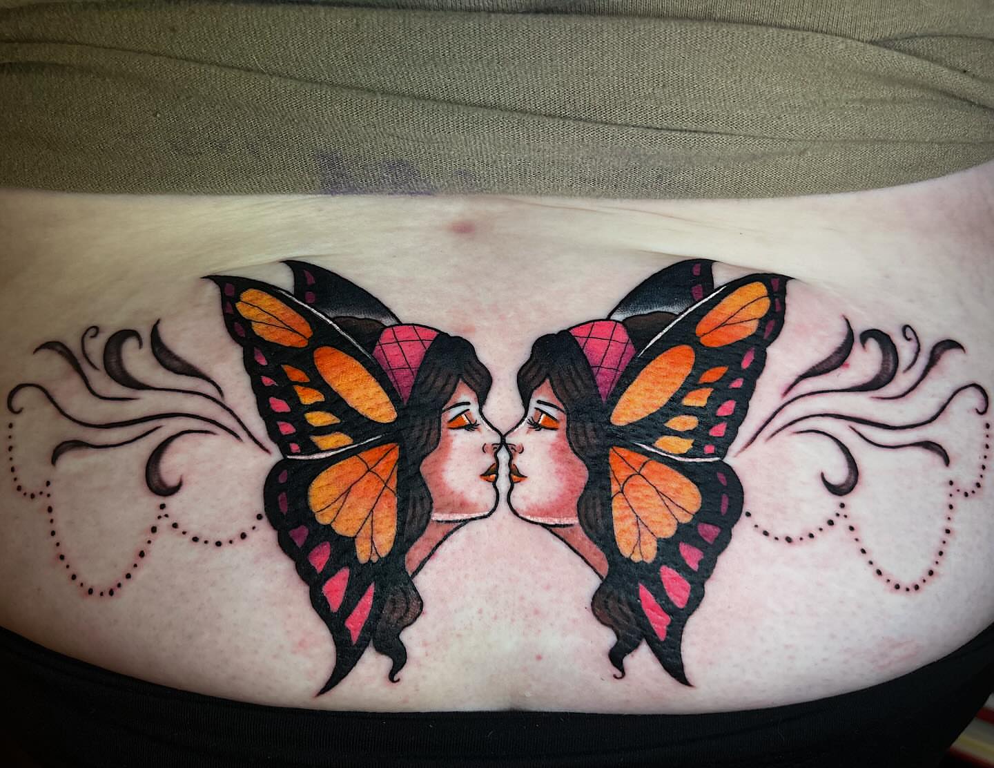 Tattoo by @tattoosbyberlin — dotwork, realism