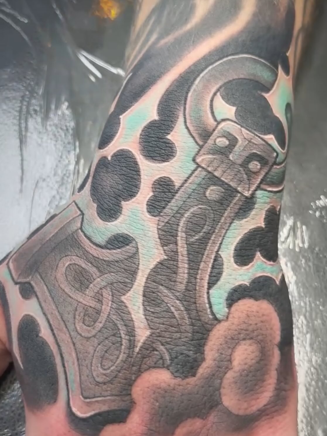 Tattoo by @khwezi_tattoos — neo_traditional, trash_polka