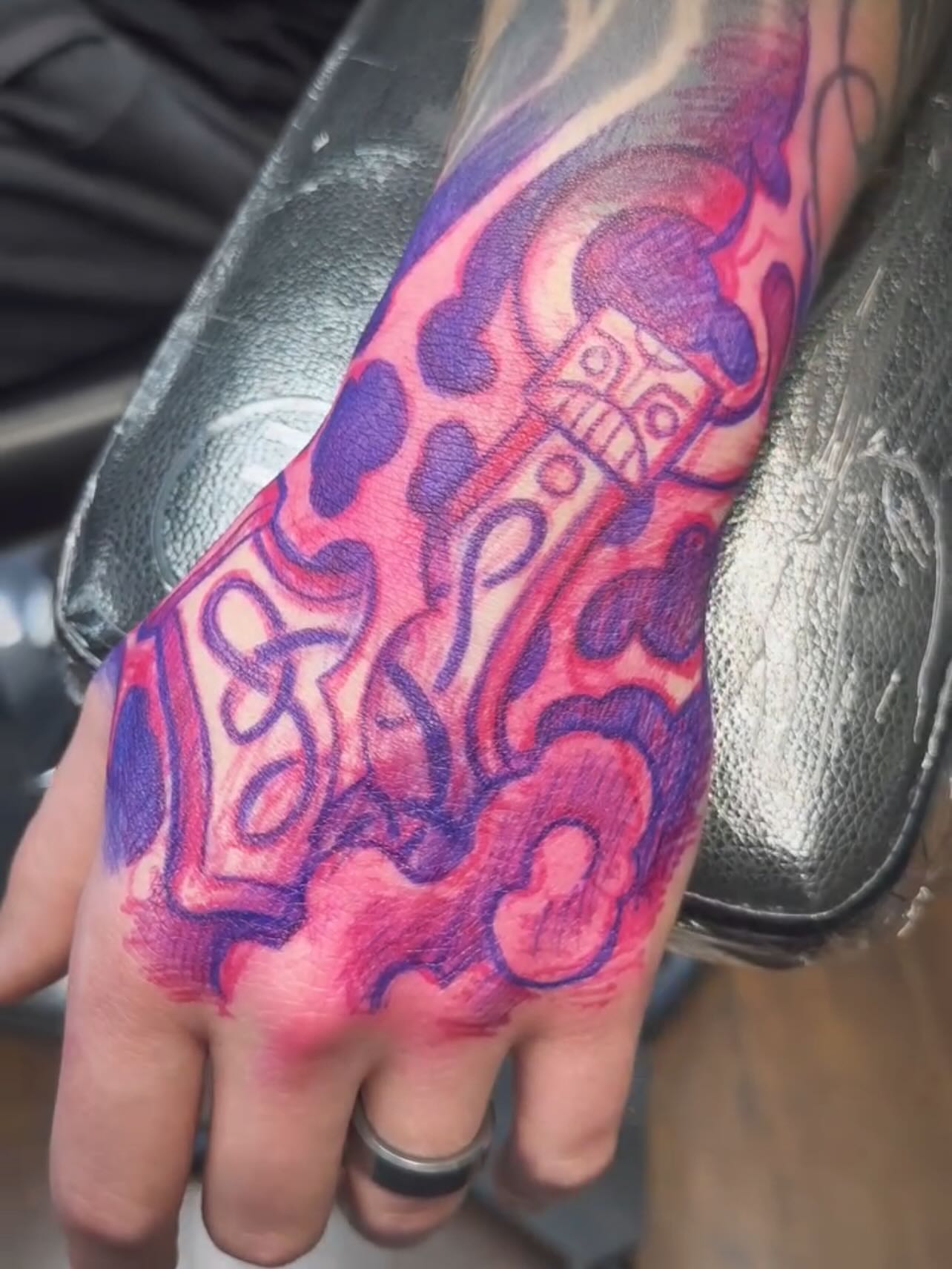 Tattoo by @khwezi_tattoos — new_school, surrealism