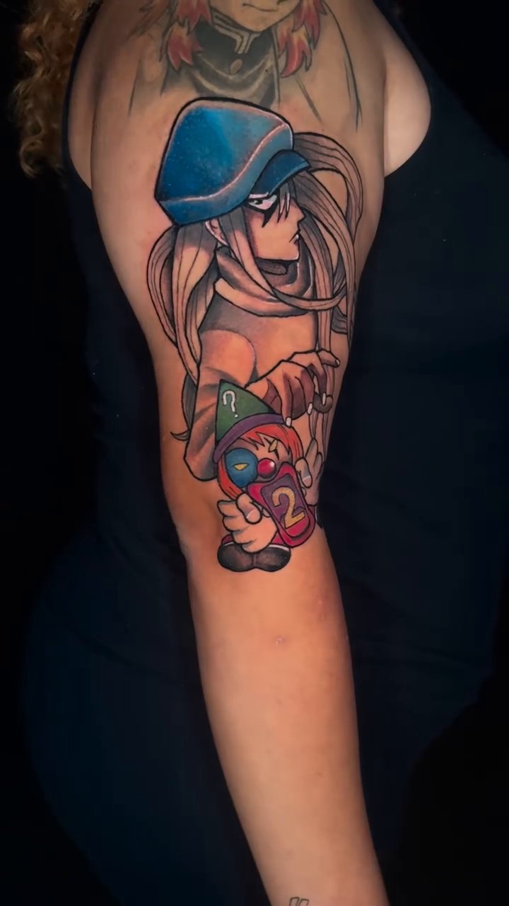 Gon Freecss from Hunter x Hunter neo-traditional tattoo by Mariyah Rhae Lewis