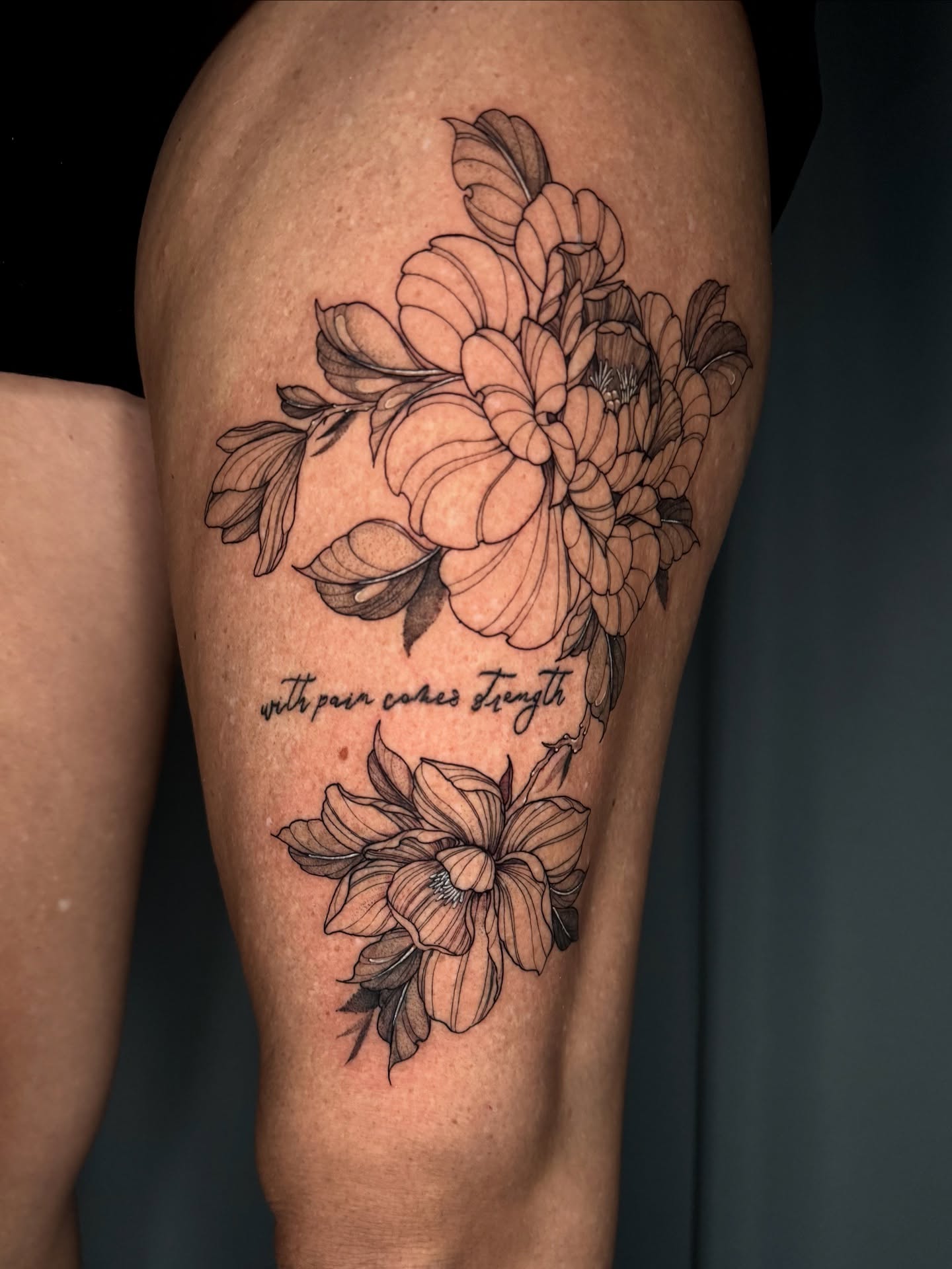 Tattoo by @gill_tattoos — black_and_grey