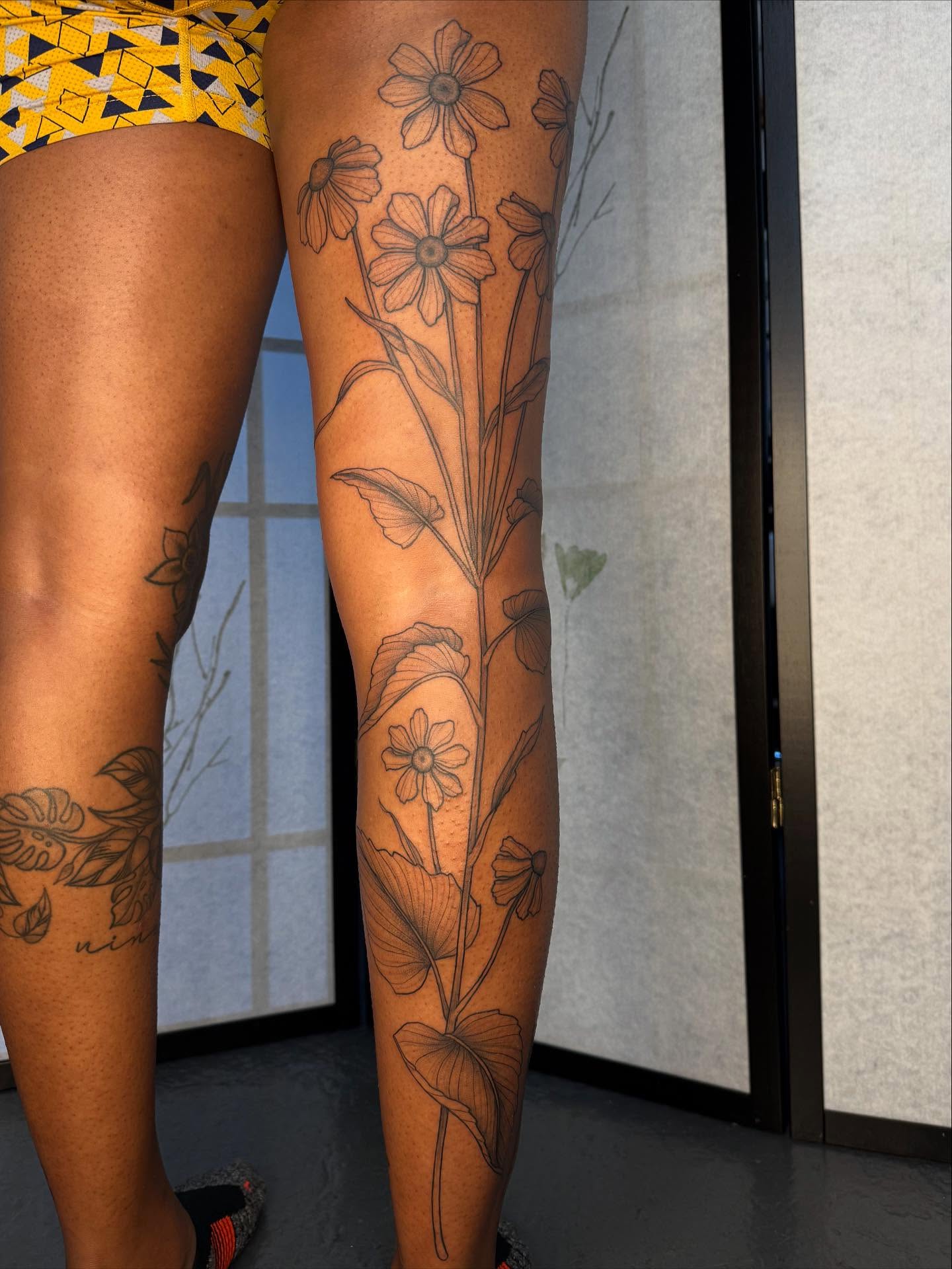 Tattoo by @noelle_adrienne — black_and_grey