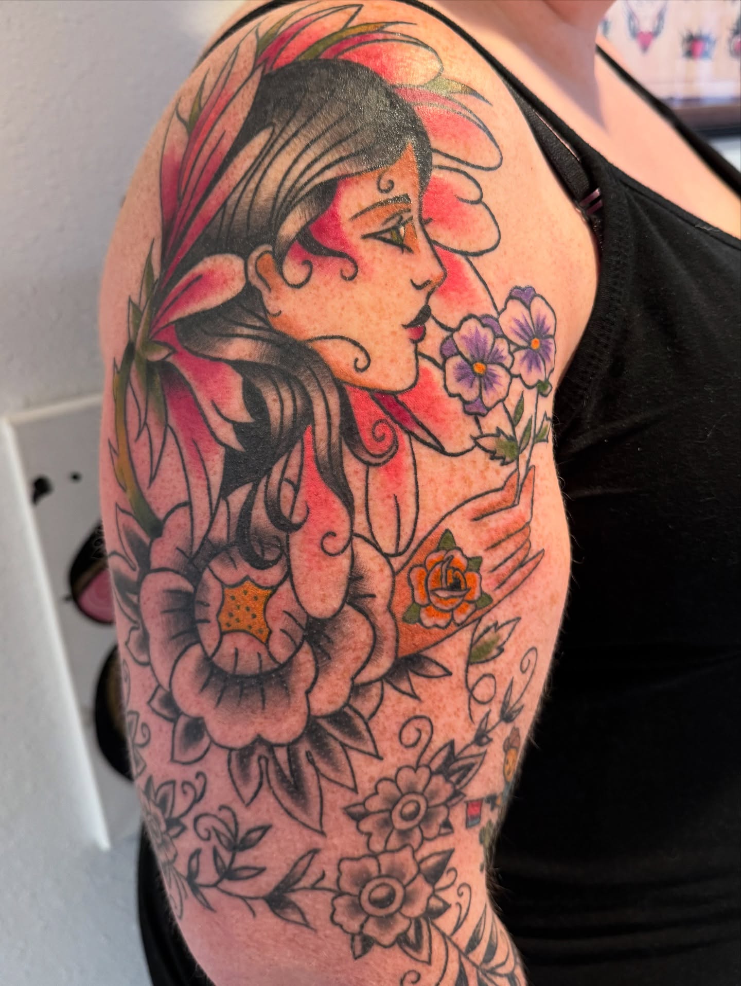 Tattoo by @skeeter_tattss — american_traditional, black_and_grey