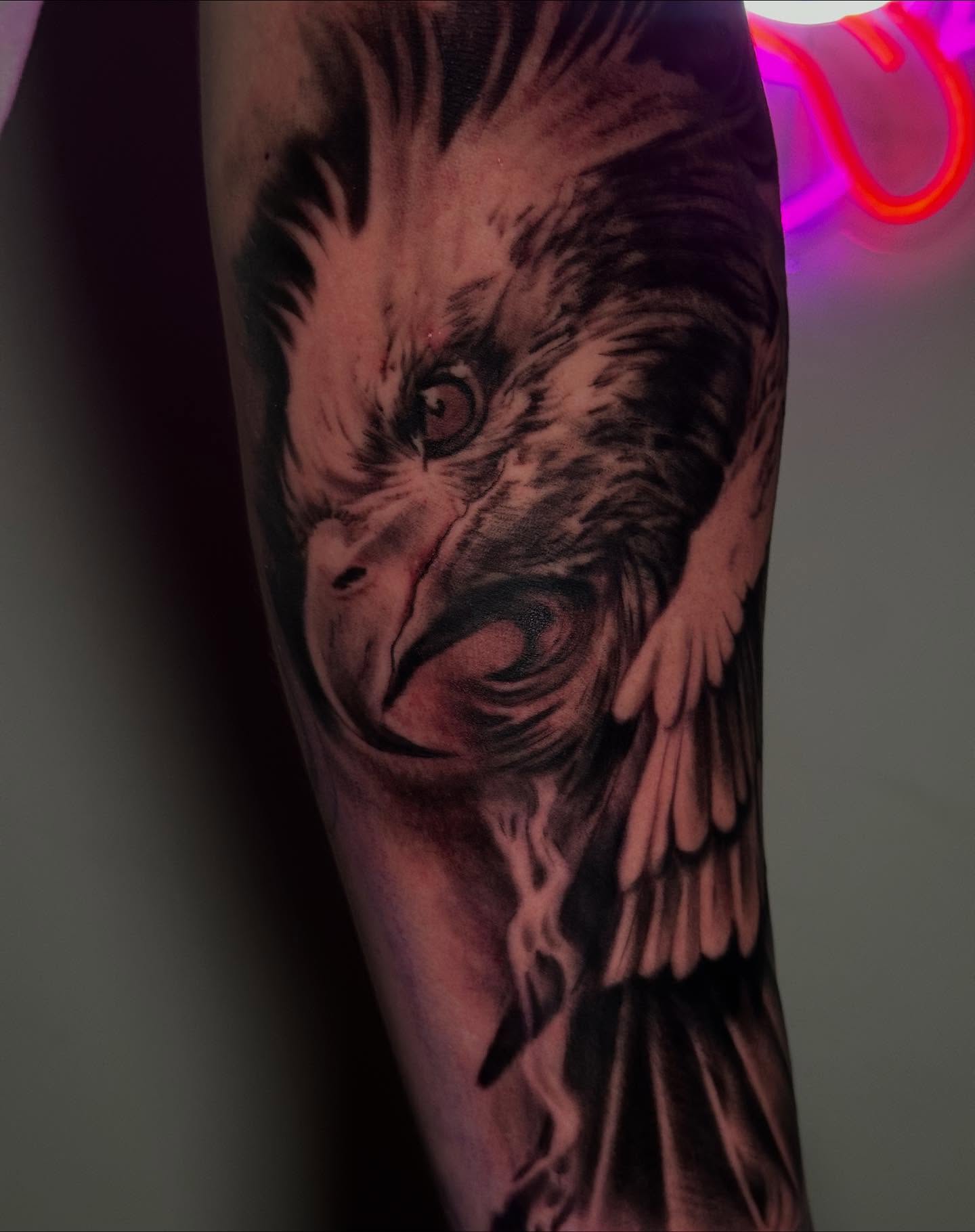 Tattoo by @blessedbyfrancisco_ — realism, dark_realism