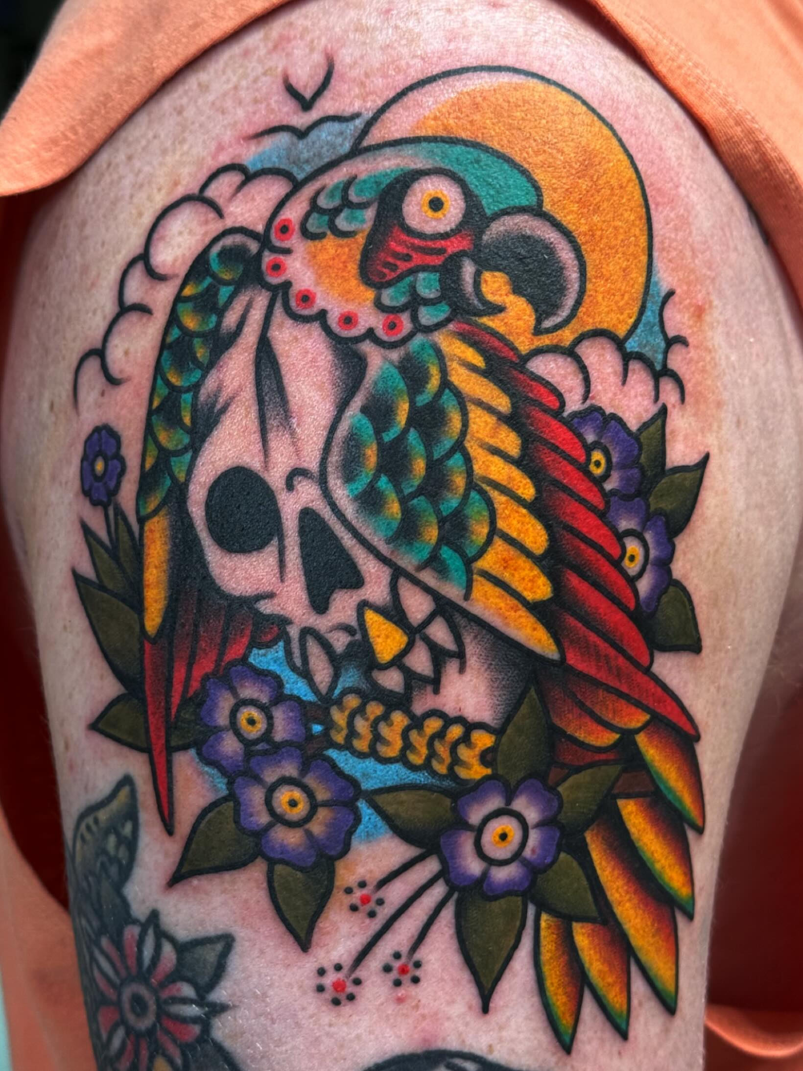 Tattoo by @althetattooer — american_traditional, neo_traditional