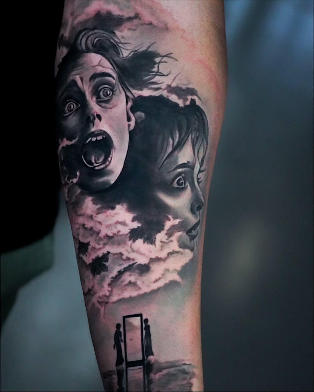 Surrealism tattoo on the forearm by ✝️ Nicholas Fernandez ✝️