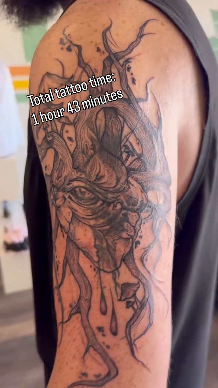 Tattoo by @sound_sanctuary_tattoos — black_and_grey, realism
