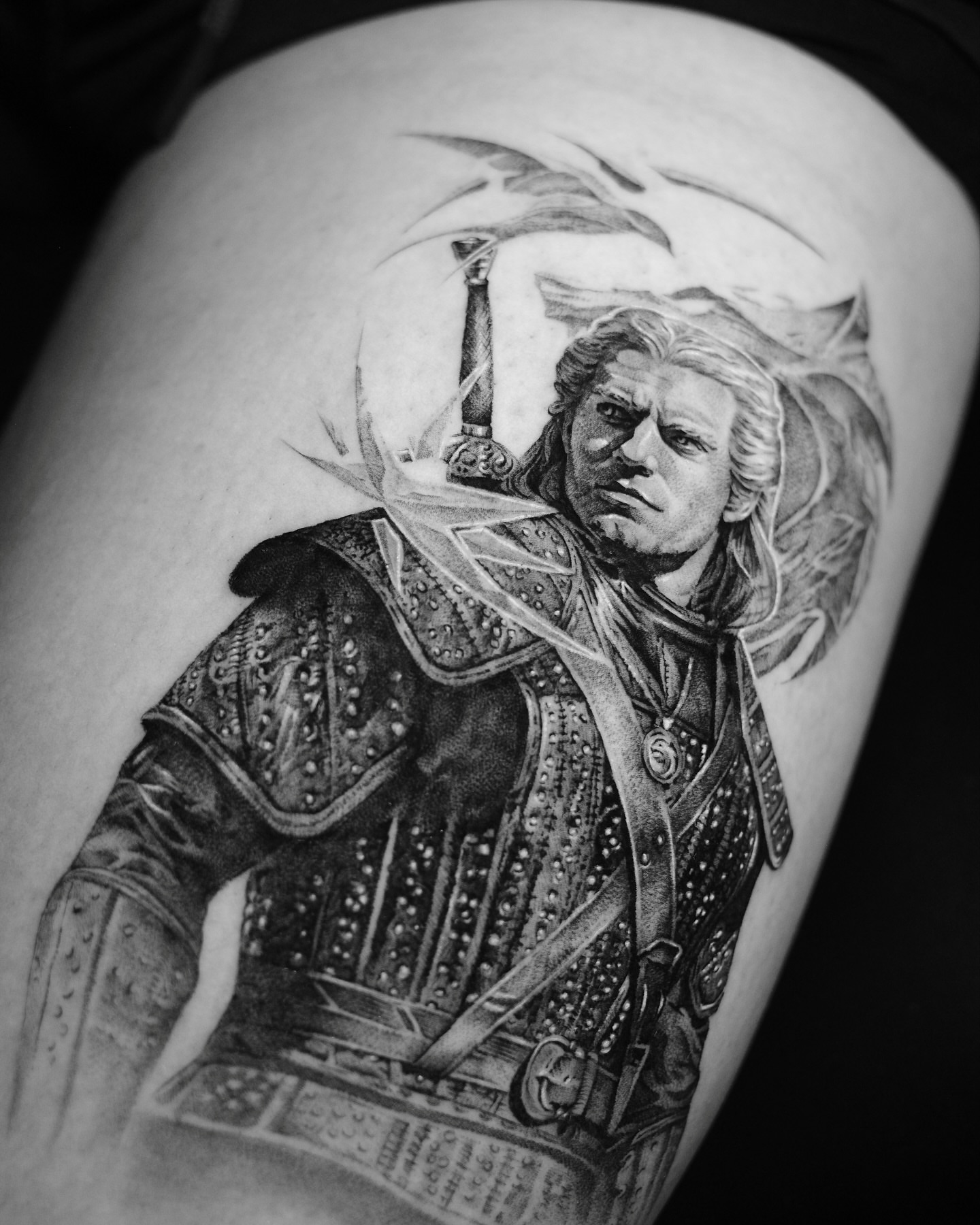 Tattoo by @chunntattoo — realism, black_and_grey