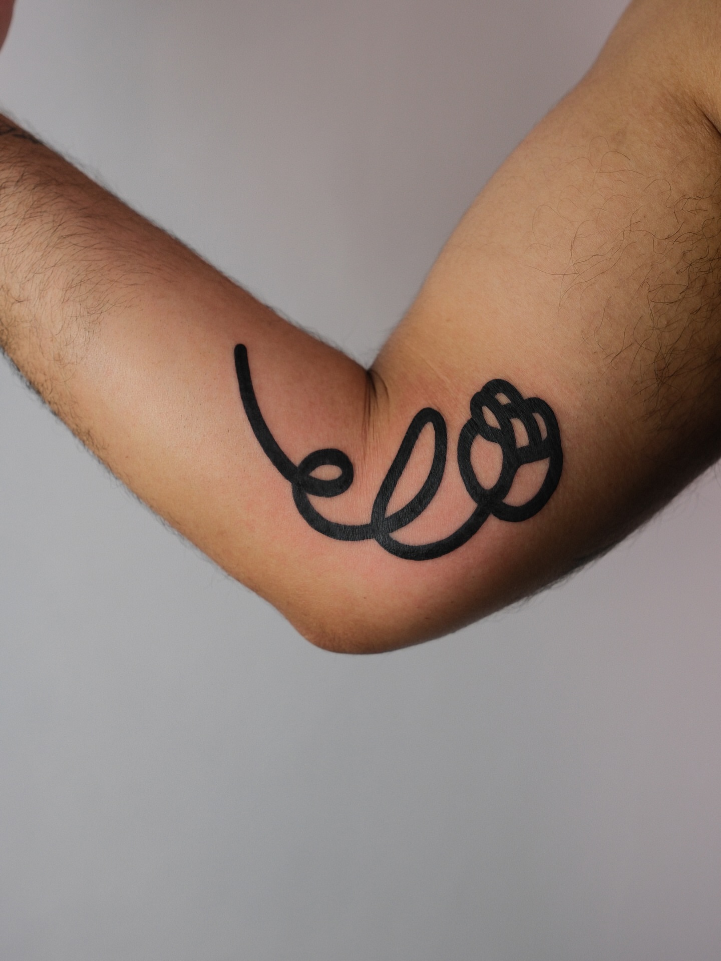 Tattoo by @wonkycube — lettering_script
