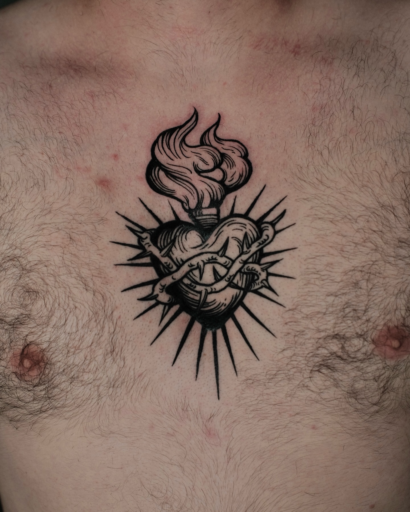 Tattoo by @staydoomed — black_and_grey
