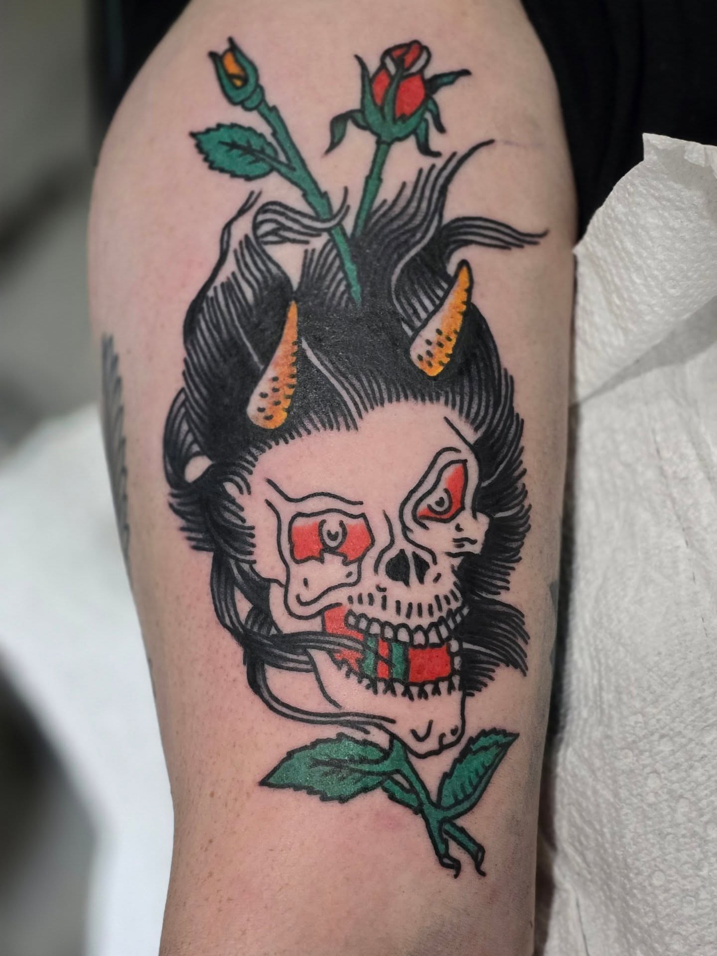 Tattoo by @arobertsontattoo — american_traditional