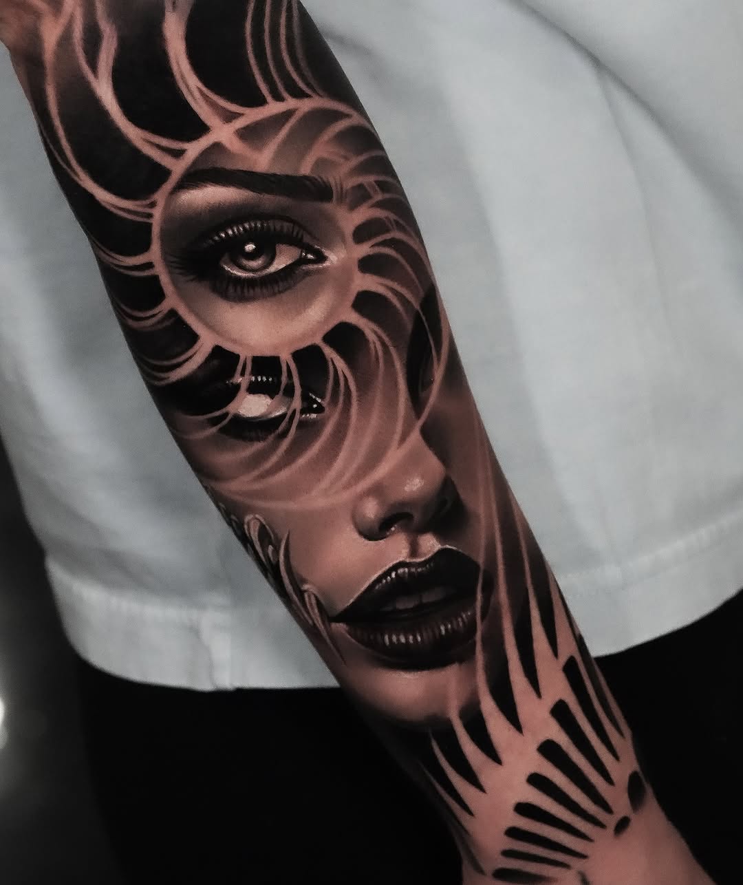 Tattoo by @hiramksas — realism, black_and_grey