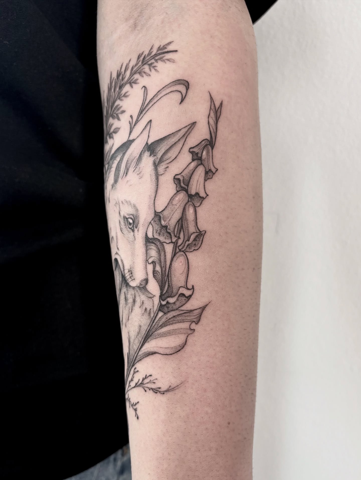 Tattoo by @ariusink — black_and_grey, realism