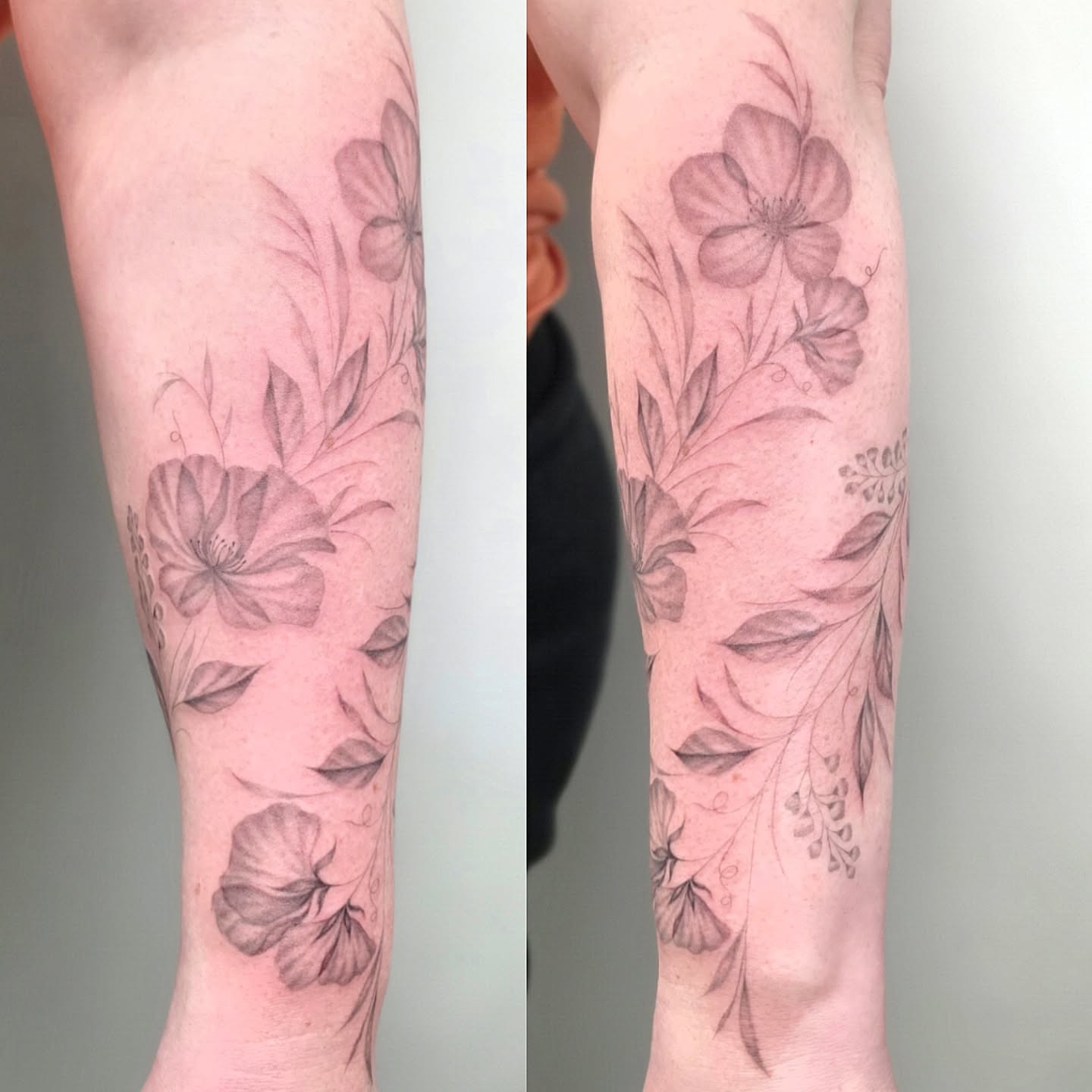 Tattoo by @paige.nicole.tattoos — black_and_grey