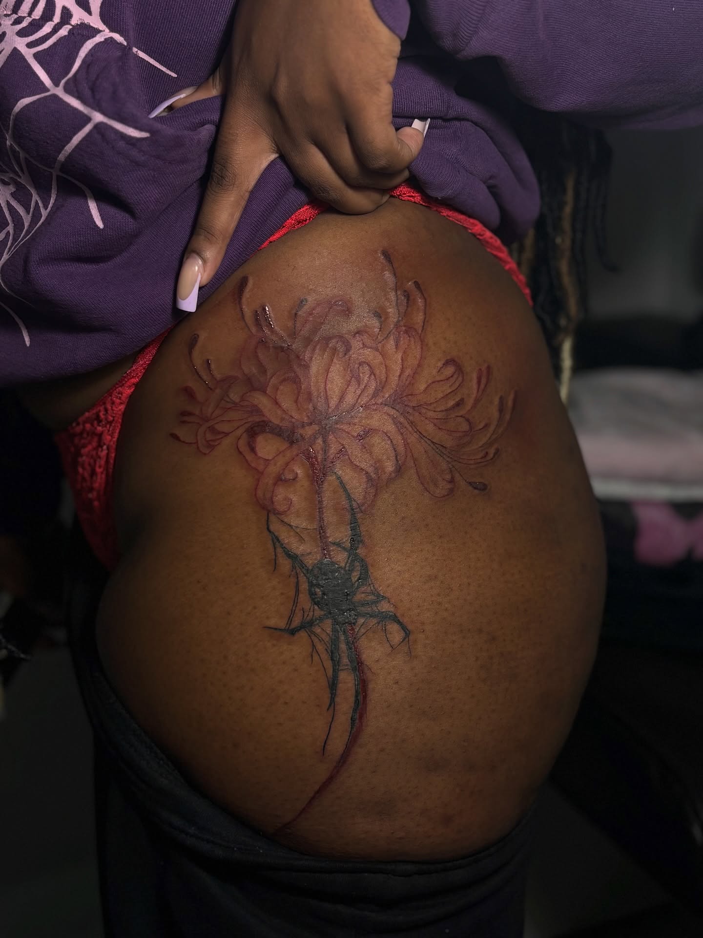 Tattoo by @skorpioink — black_and_grey