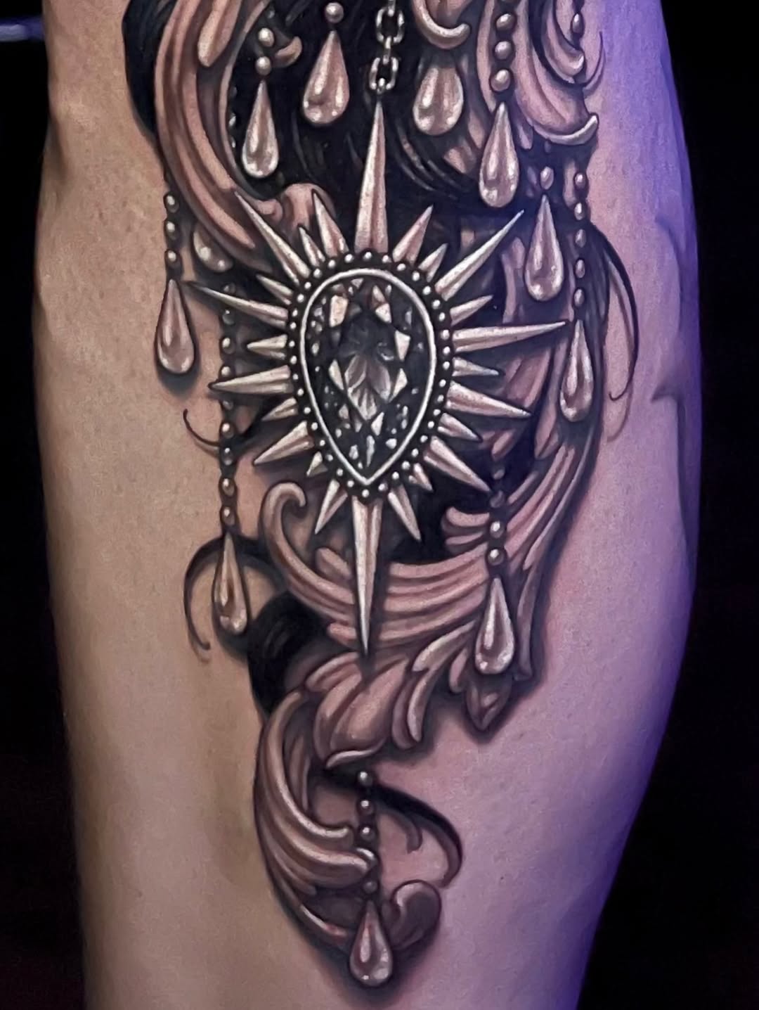 Tattoo by @nikkisimpsontattoos โ realism, ornamental