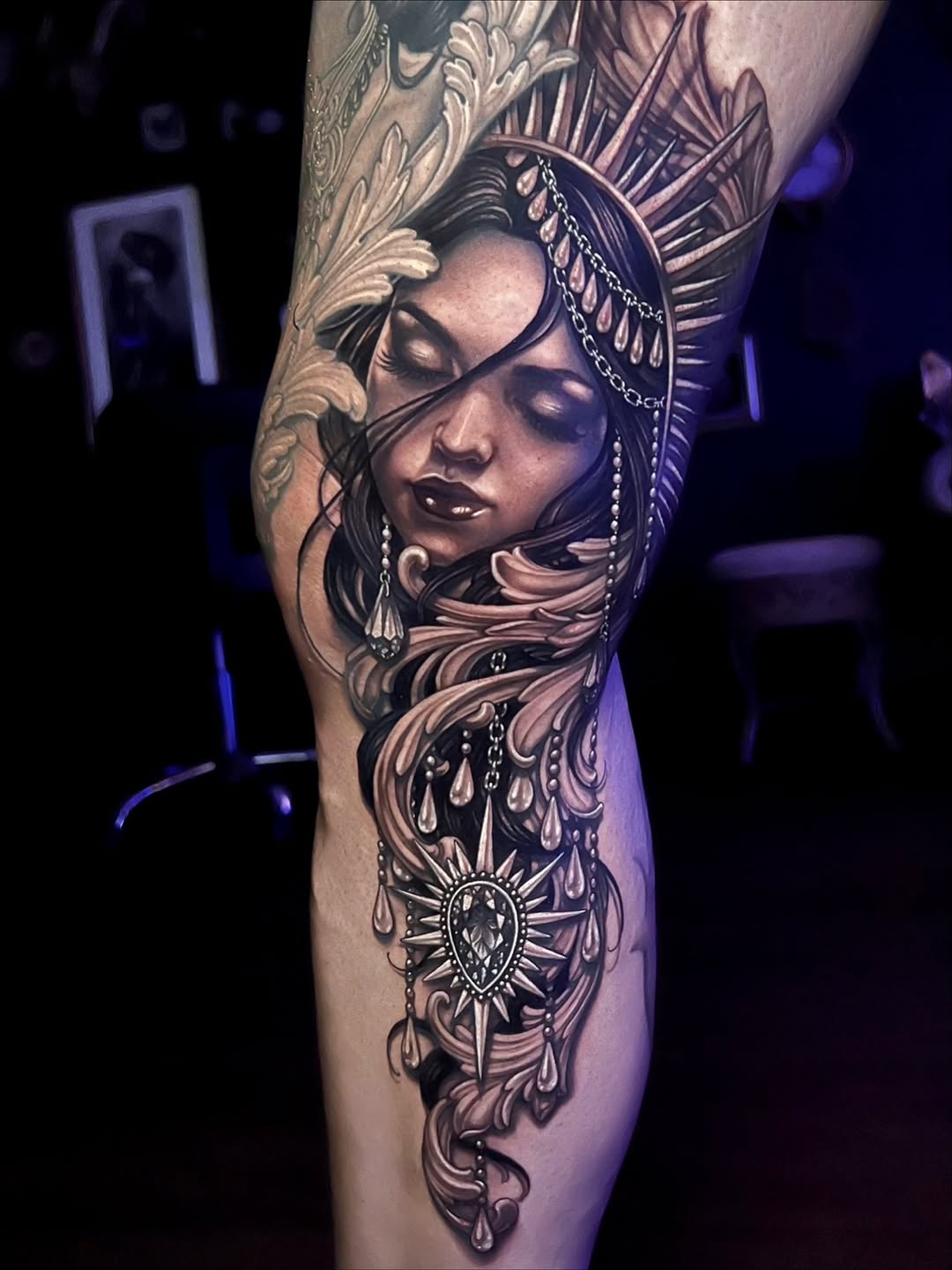 Tattoo work at Hell City Tattoo Fest – Phoenix 2026