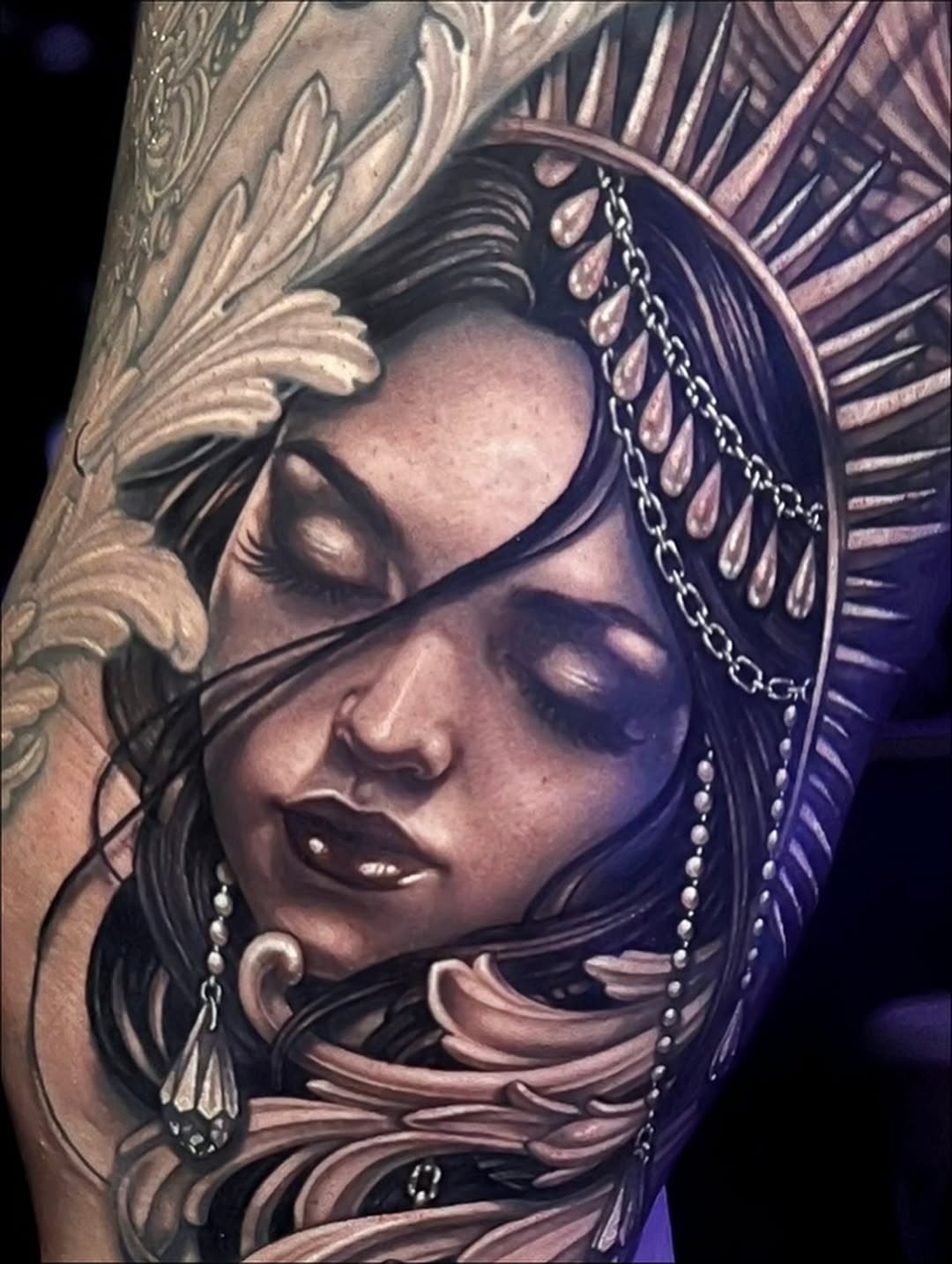 Tattoo work at Hell City Tattoo Fest – Phoenix 2026