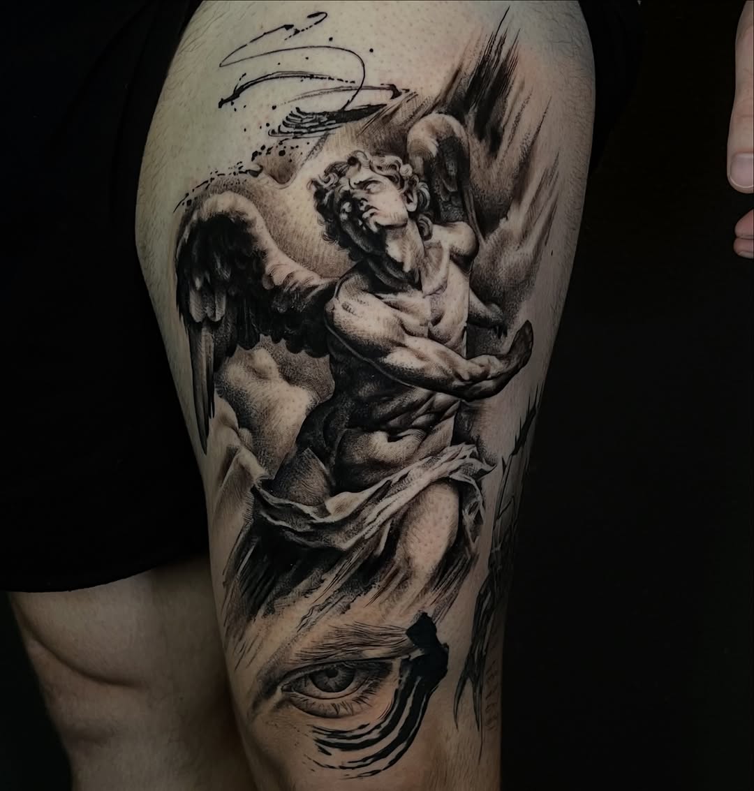 Tattoo by @em.j.francis — realism, black_and_grey