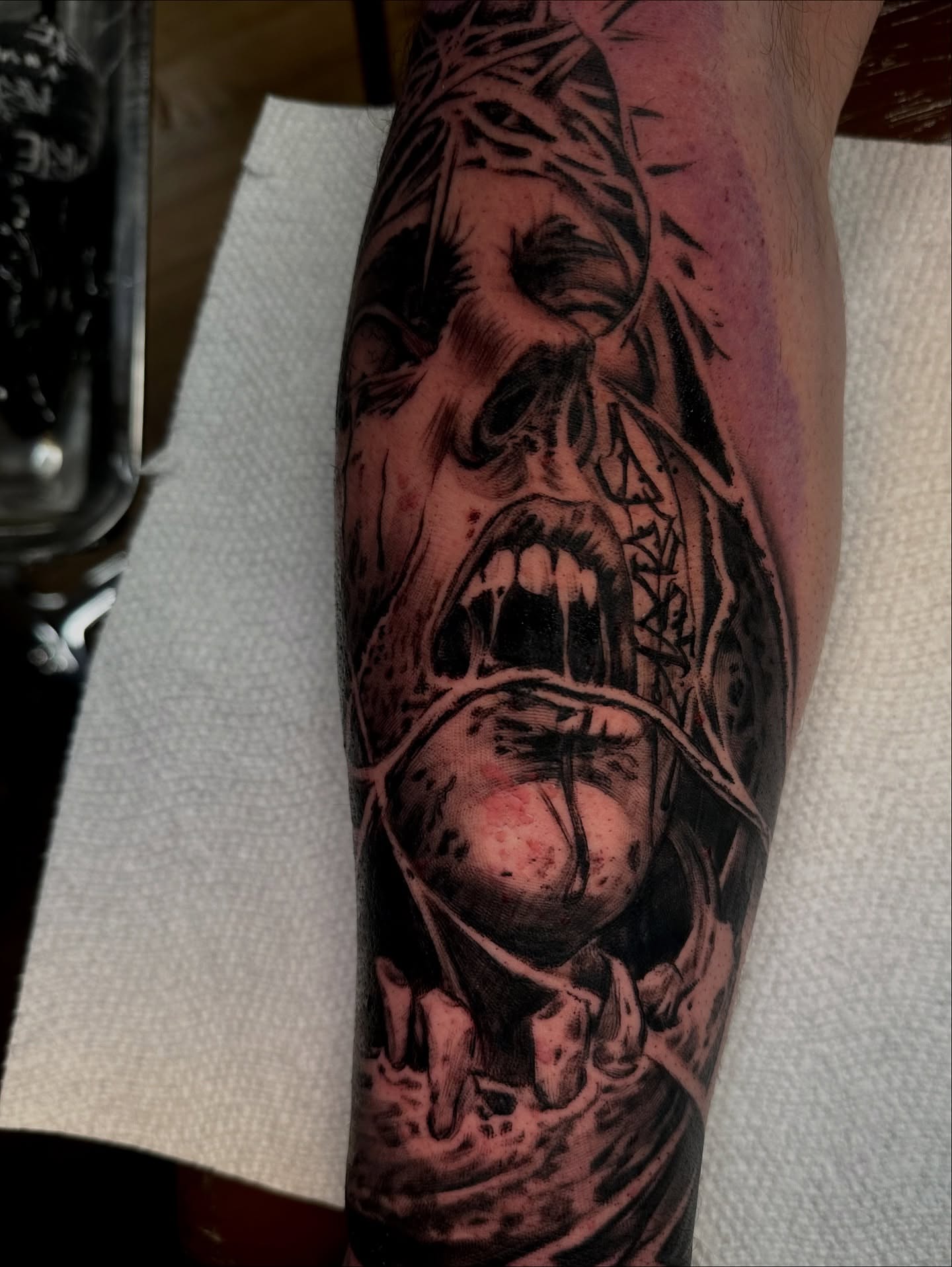 Tattoo by @tat2one — dark_realism