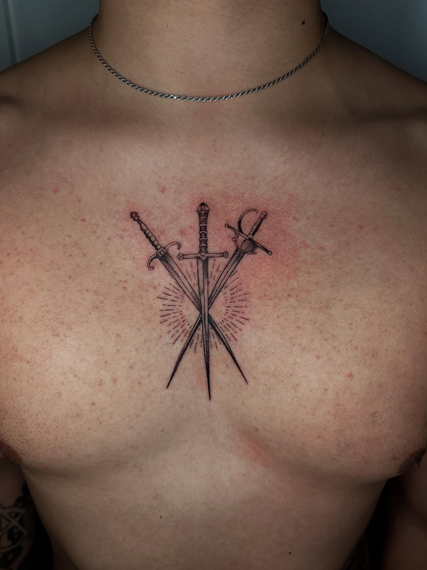 Tattoo by @nia.c__tattoo — black_and_grey