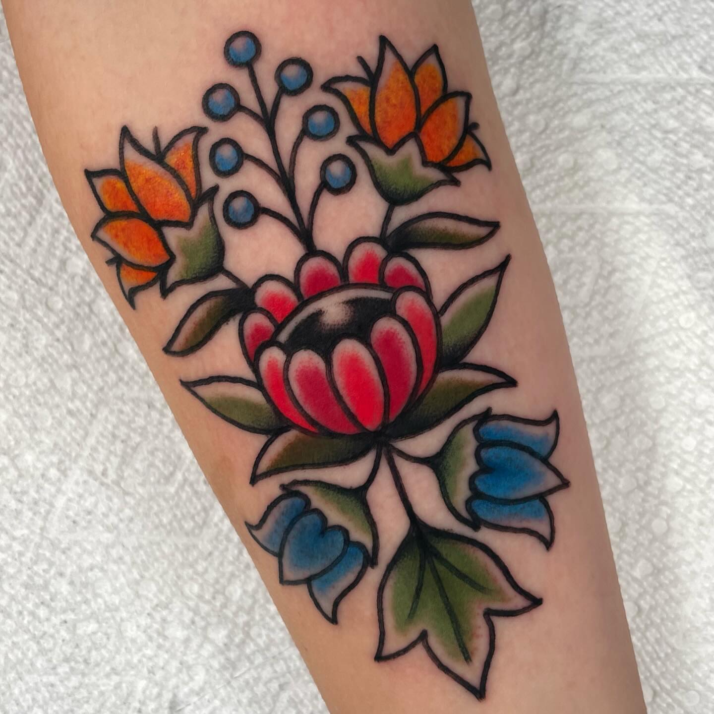 Tattoo by @dakotaharttattooart — american_traditional