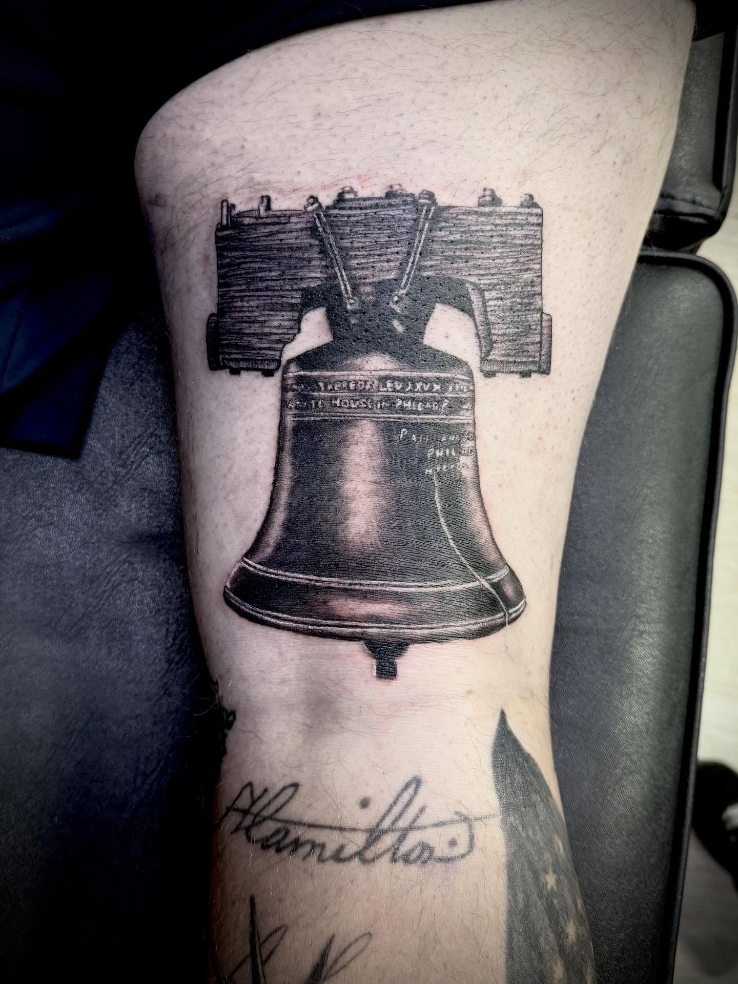 Tattoo by @kgoth_tattoo — black_and_grey