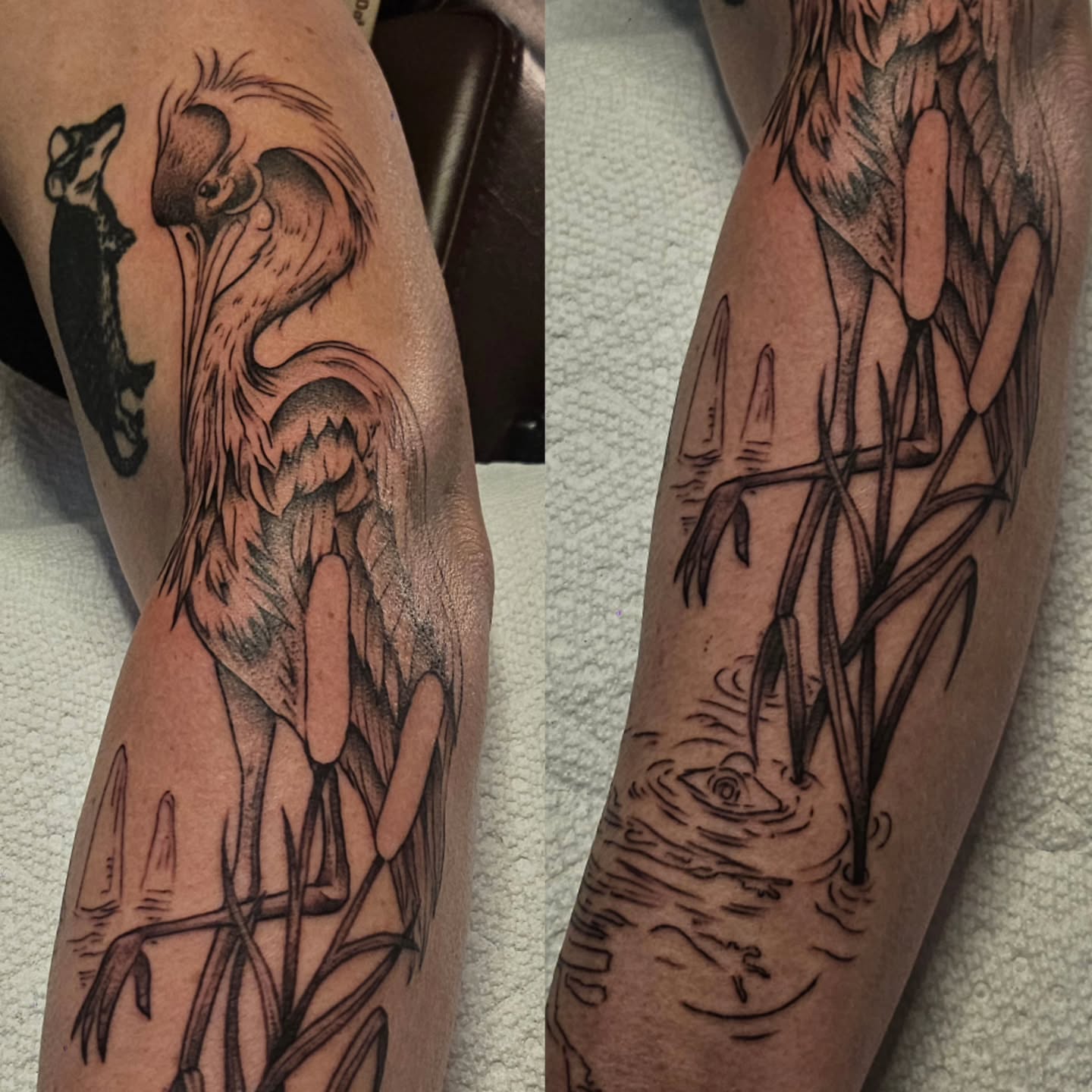 Tattoo by @needleandthorntattoo — black_and_grey