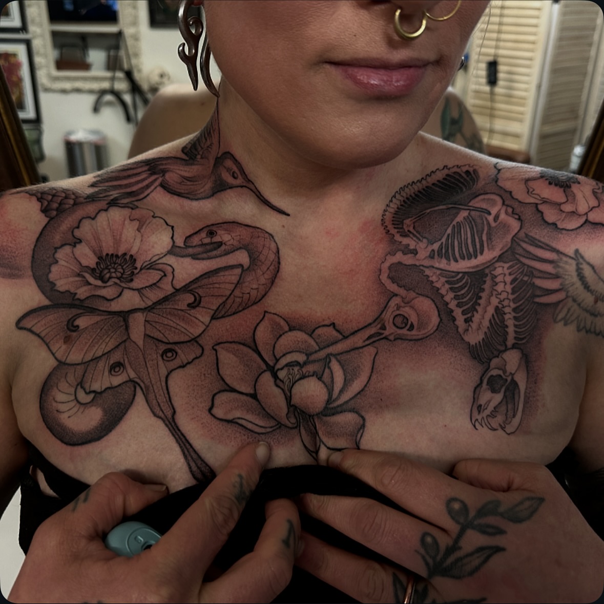 Tattoo by @johntarrao — black_and_grey