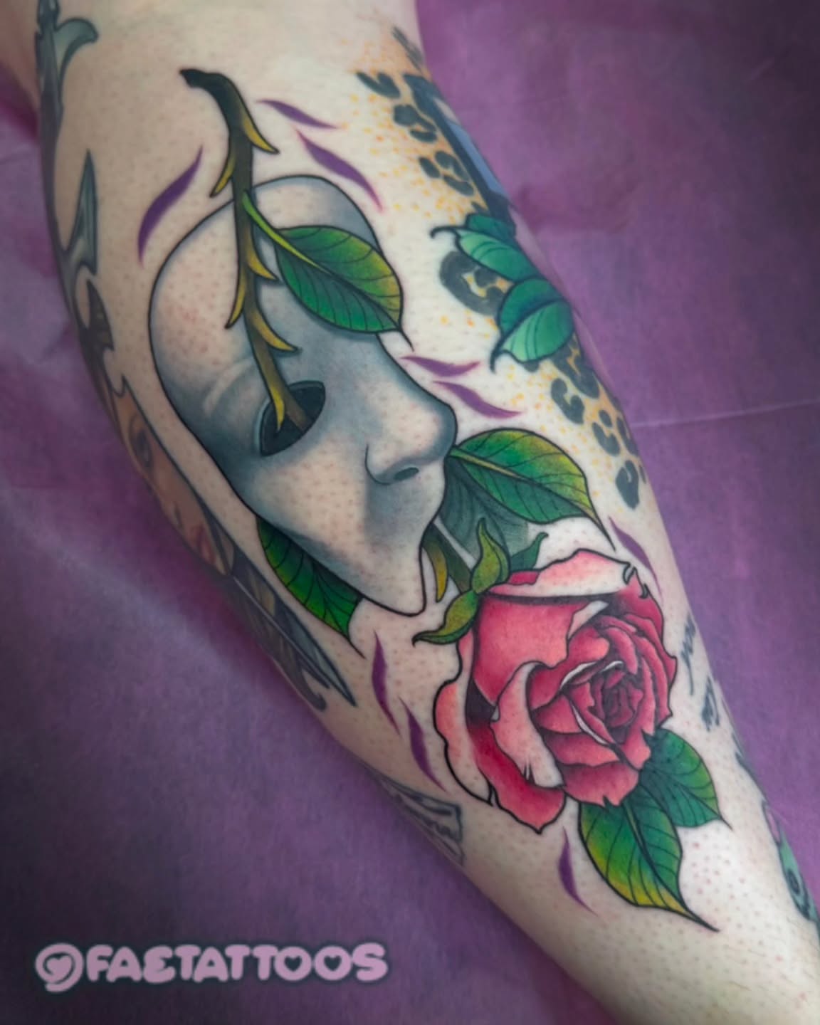 Tattoo by @faetattoos β american_traditional, realism