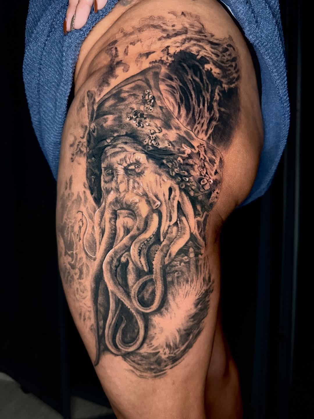 Tattoo by @the.jujueffect — realism, black_and_grey