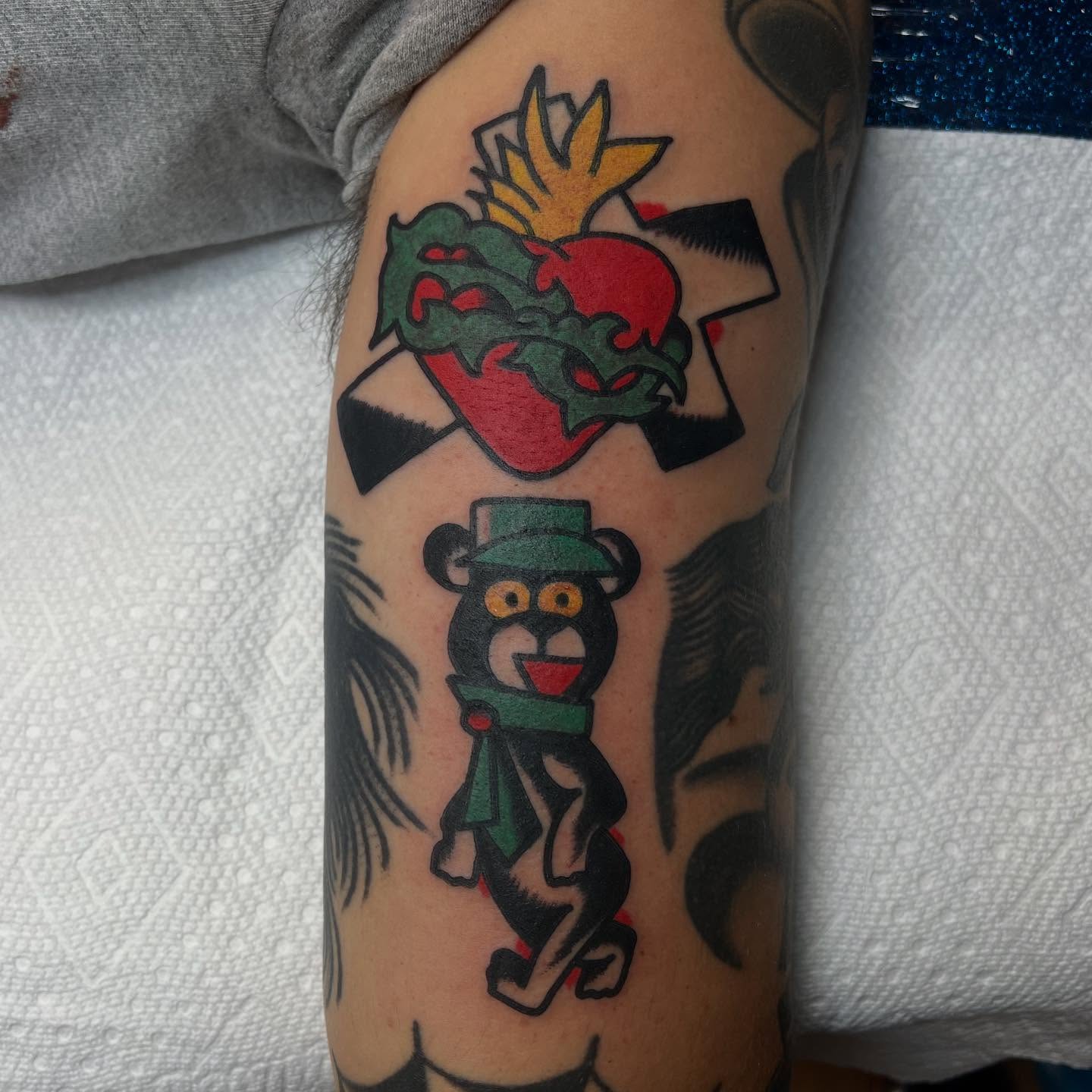 Tattoo by @mikeychestnuts — american_traditional