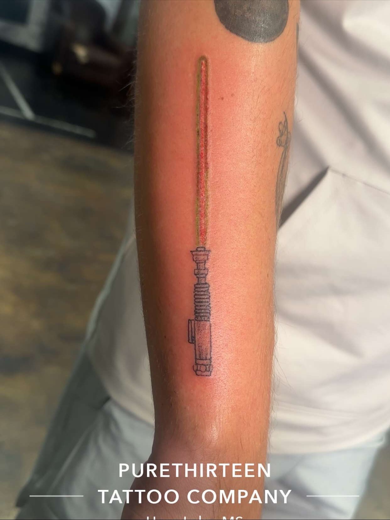 Tattoo by @bboyemo — geometric