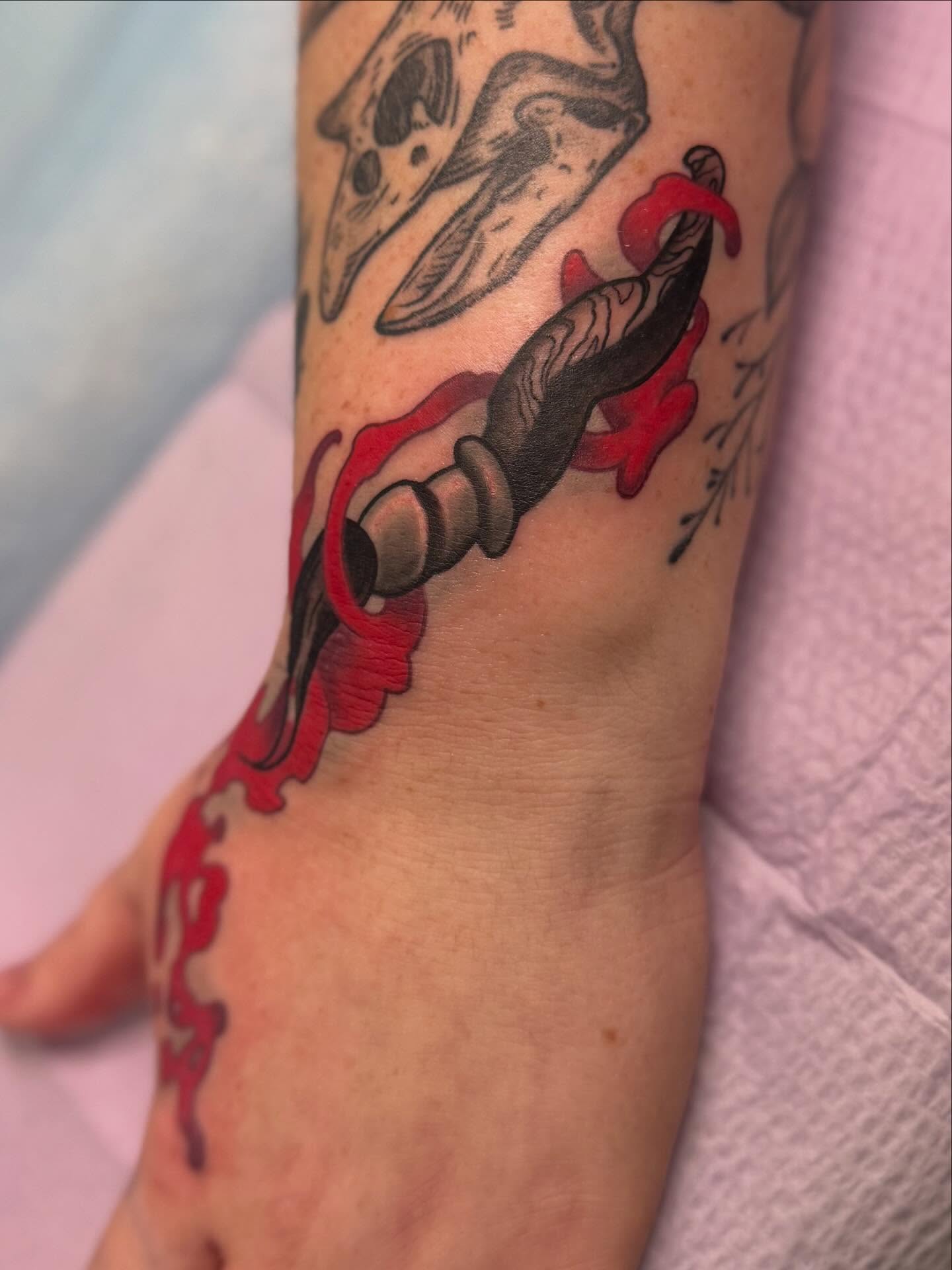 Tattoo by @damnros — trash_polka