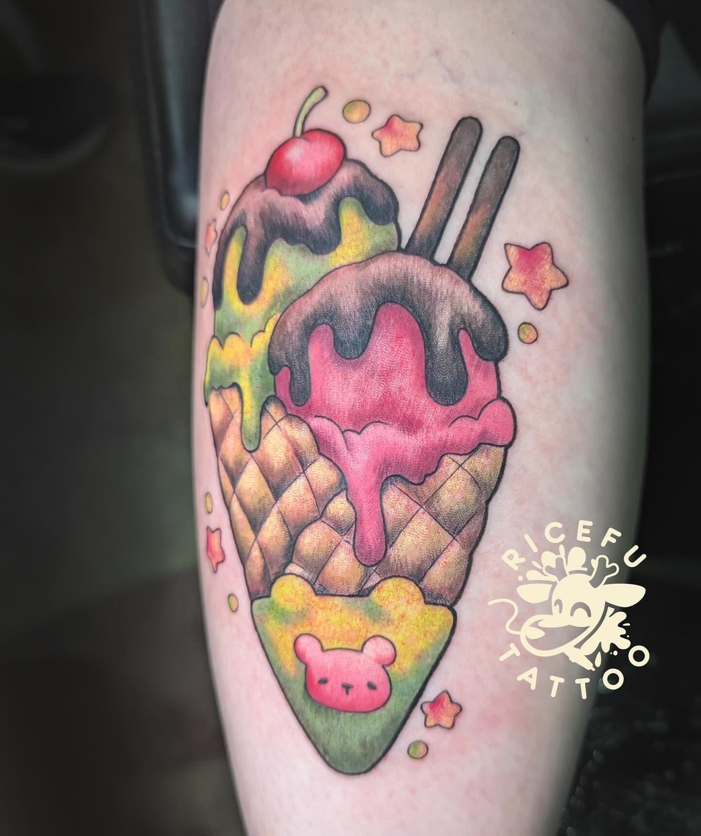 Tattoo by @ricefu_asa — new_school