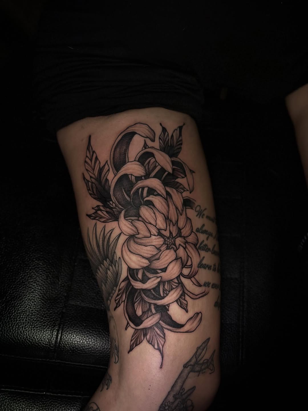 Tattoo by @zeaatattoos — black_and_grey, realism