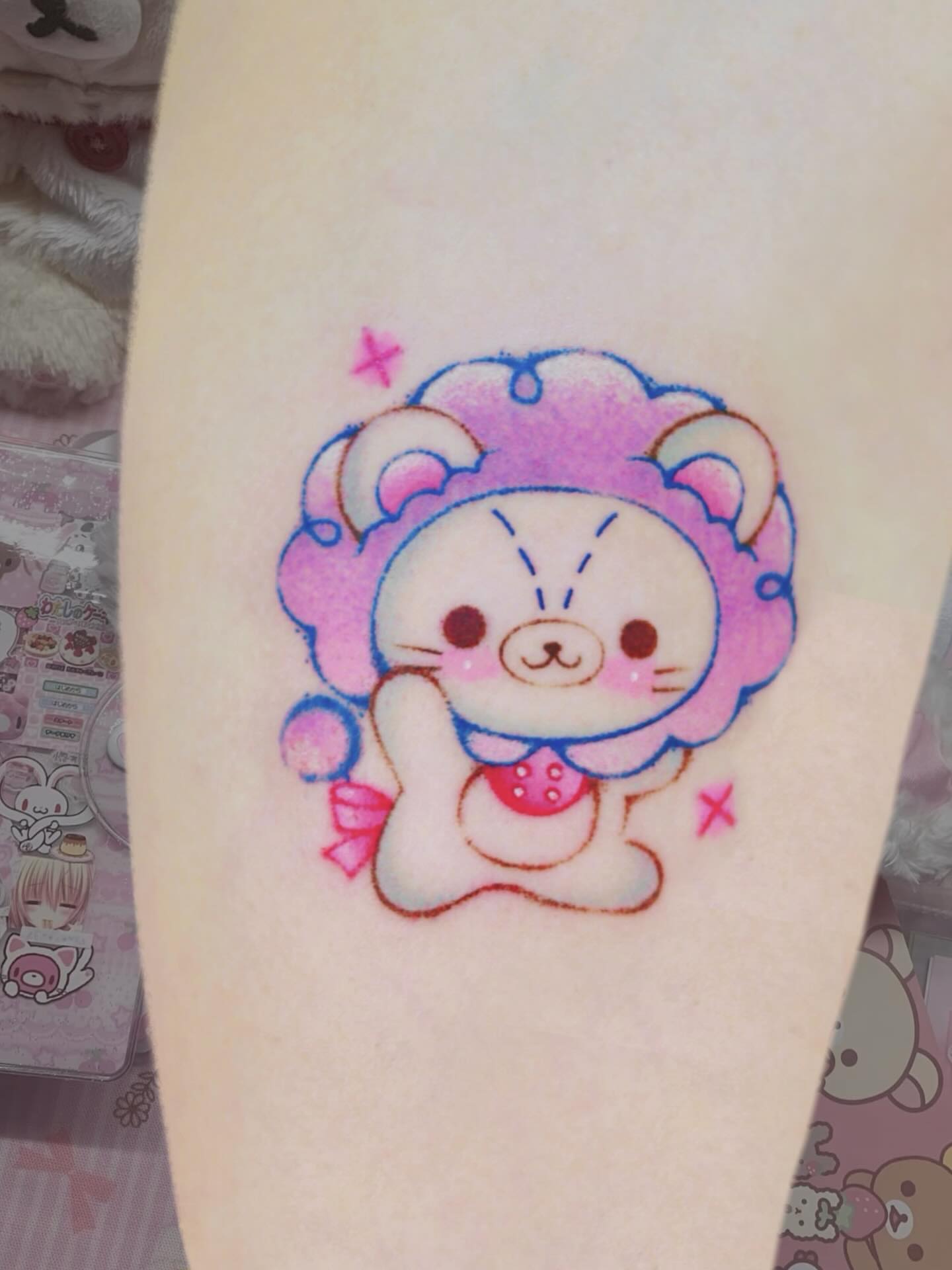 Tattoo by @kill.sweetie — anime