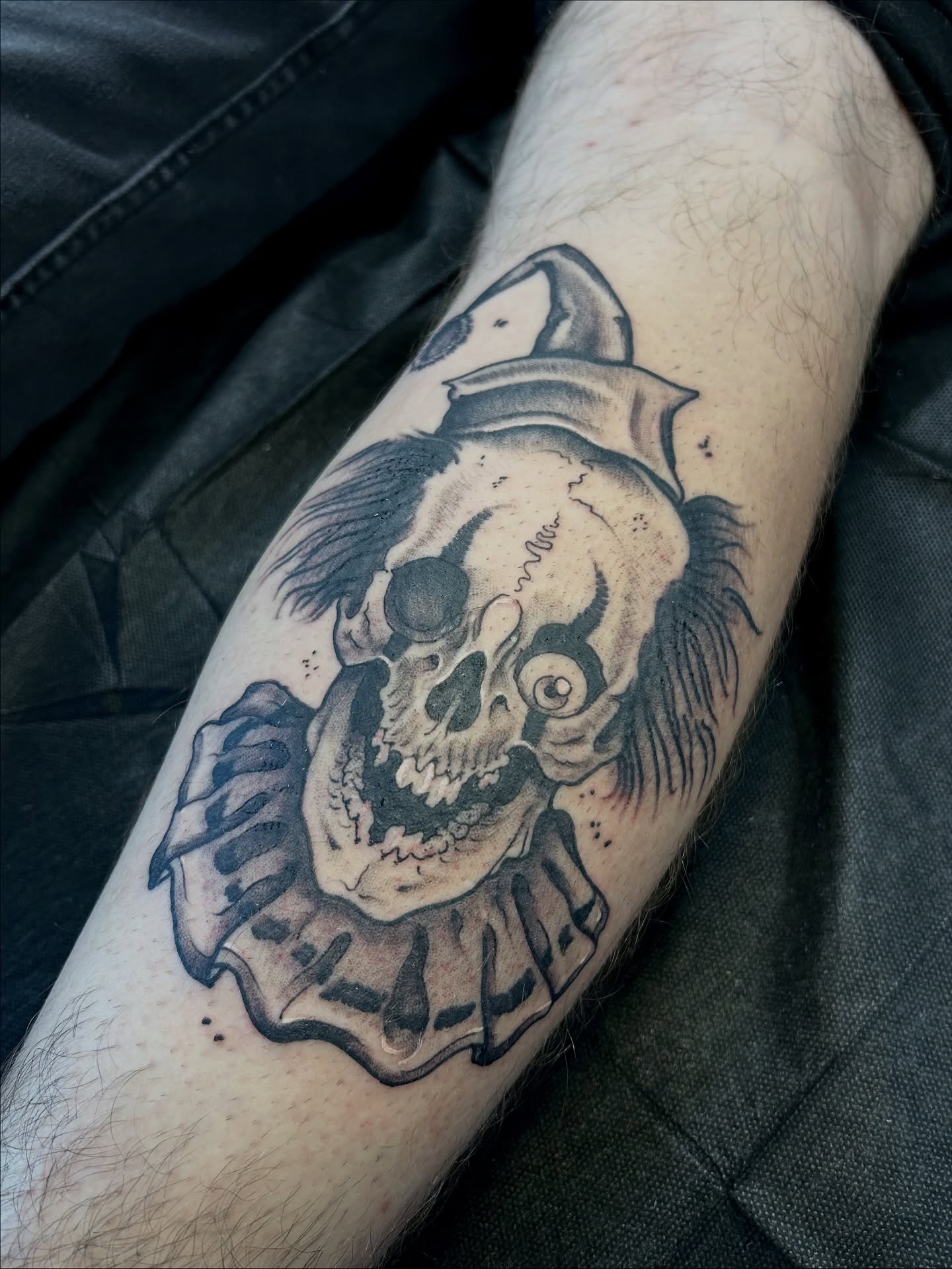 Tattoo by @karlb_tattoo — black_and_grey