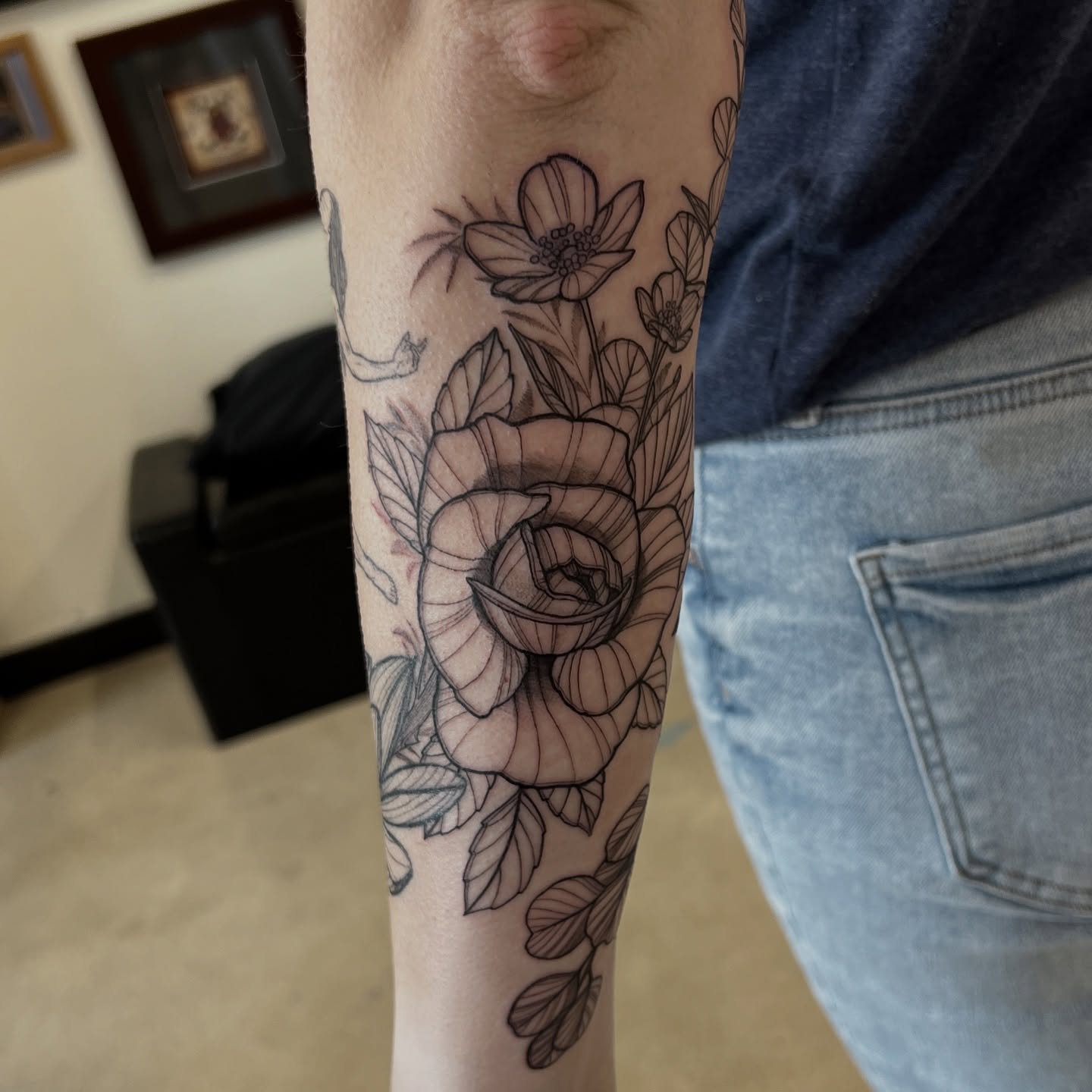 Tattoo by @libbytattoo — black_and_grey