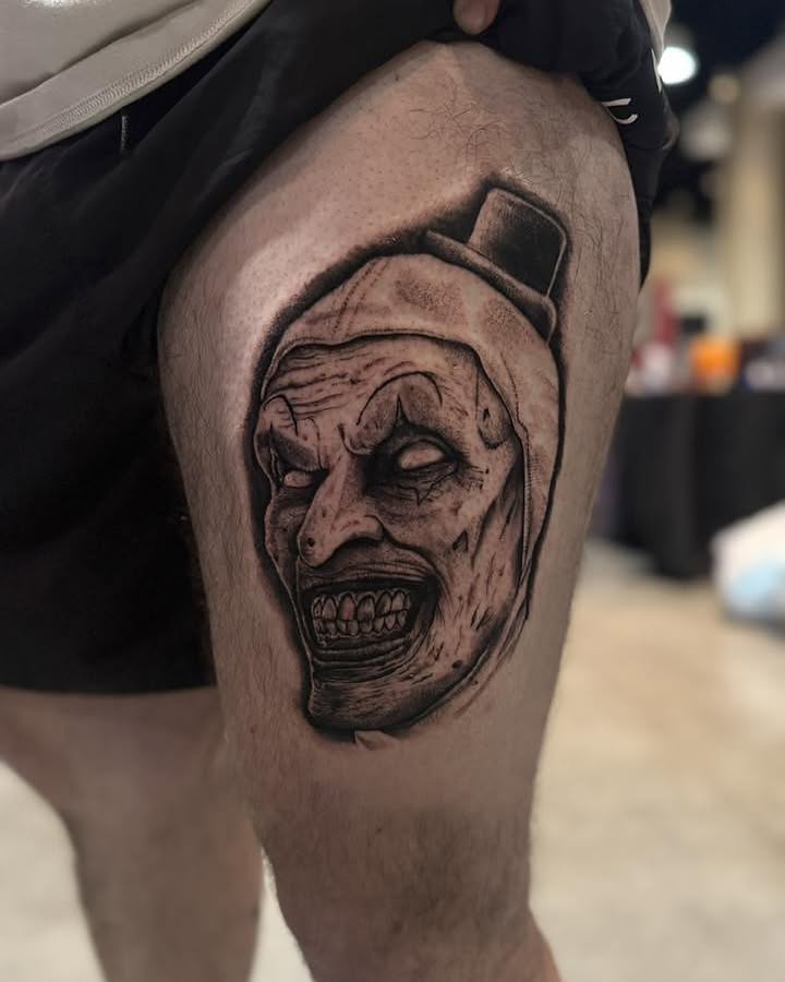Tattoo by @artbyannistyn — black_and_grey, realism