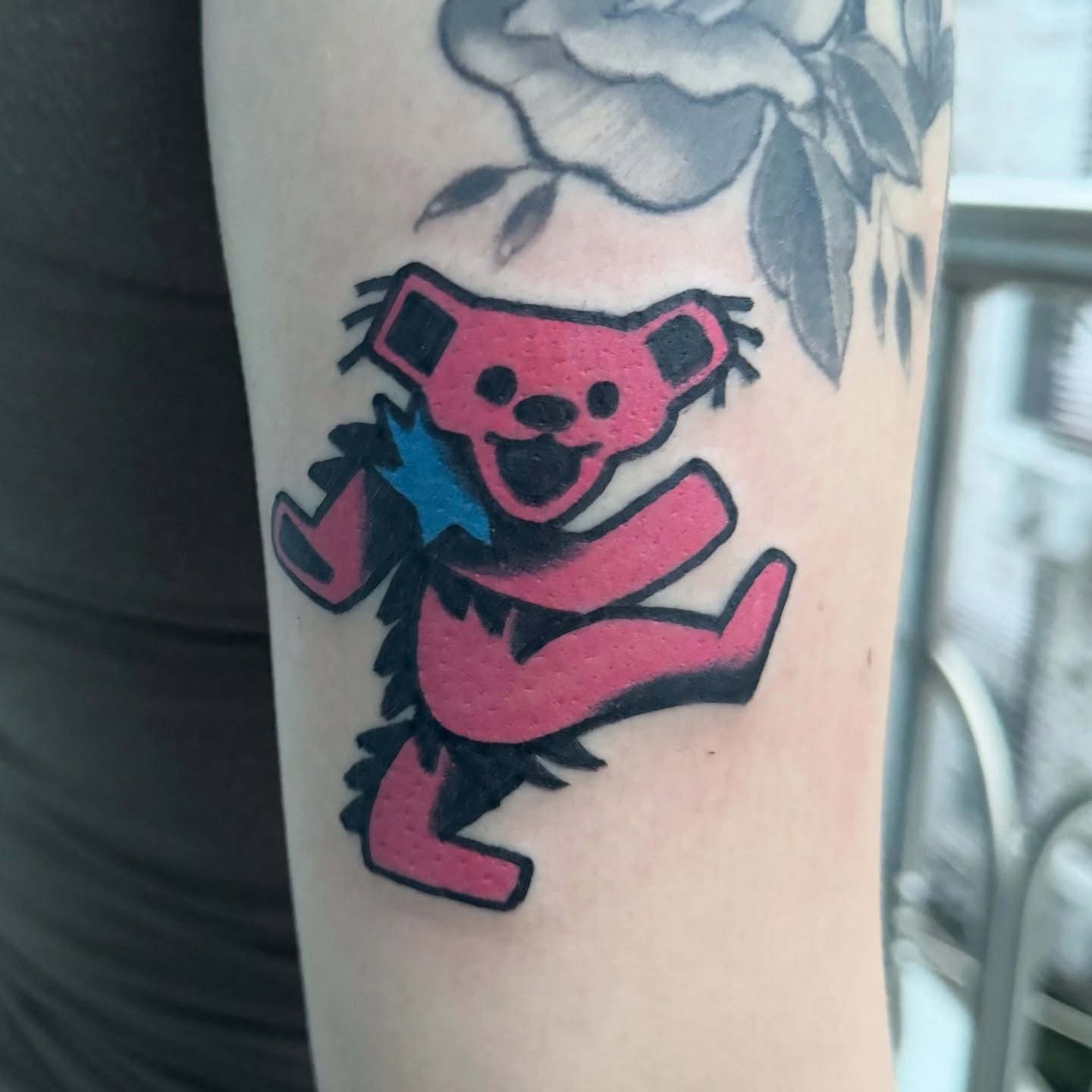 Tattoo by @sloth_bon — dotwork