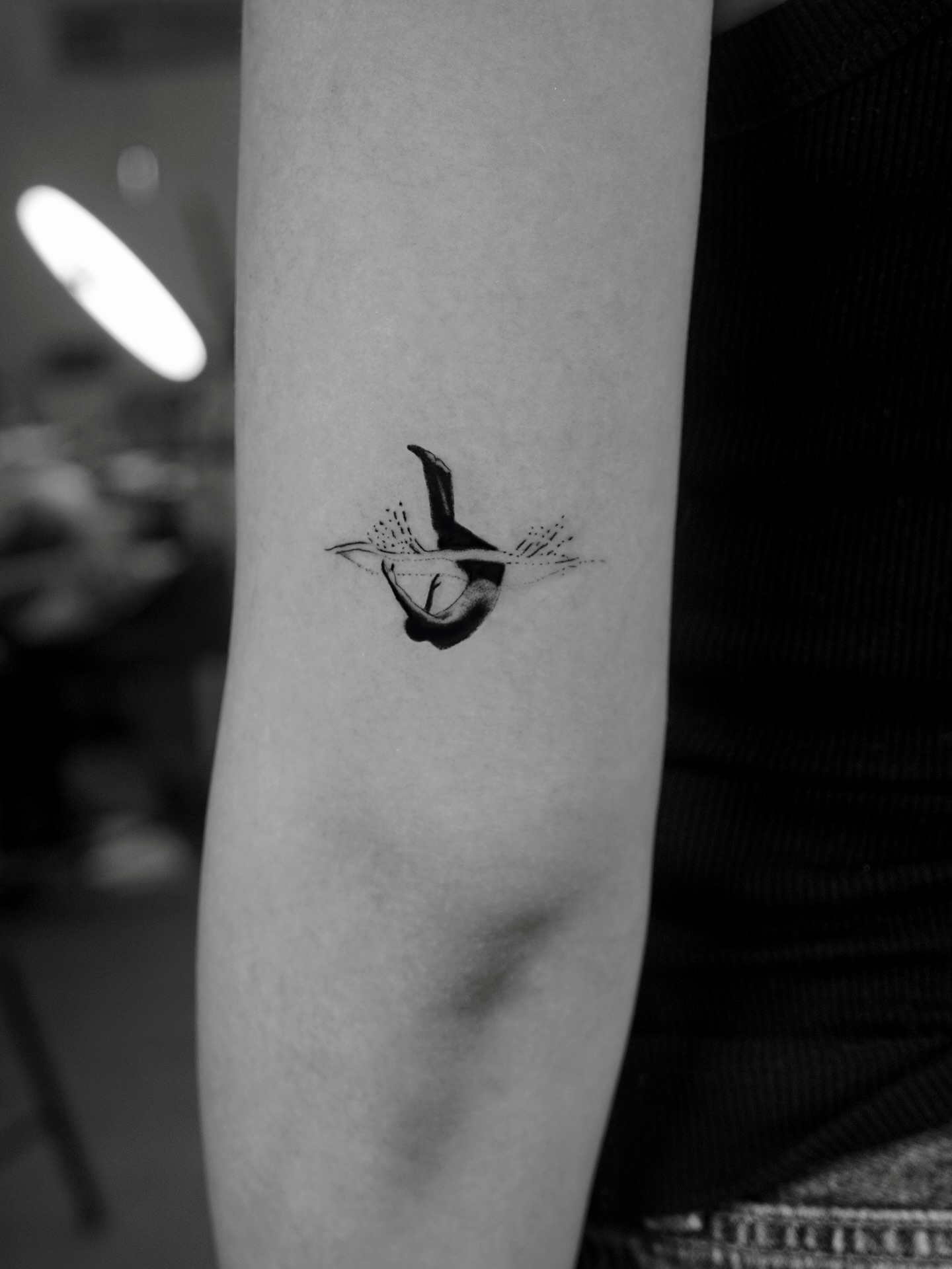Tattoo by @metinkaraatli — dotwork, black_and_grey