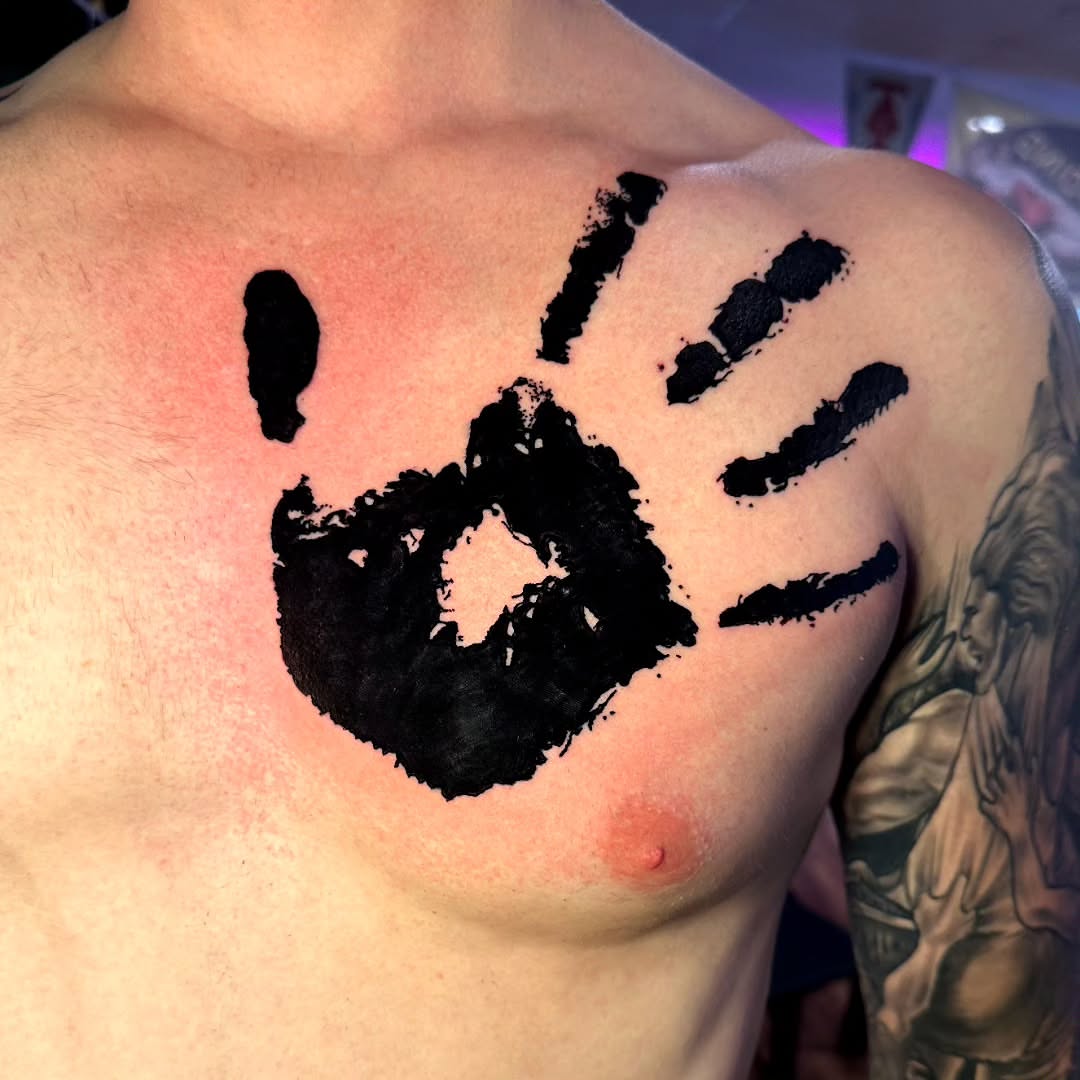 Tattoo by @ochtattoos — dotwork